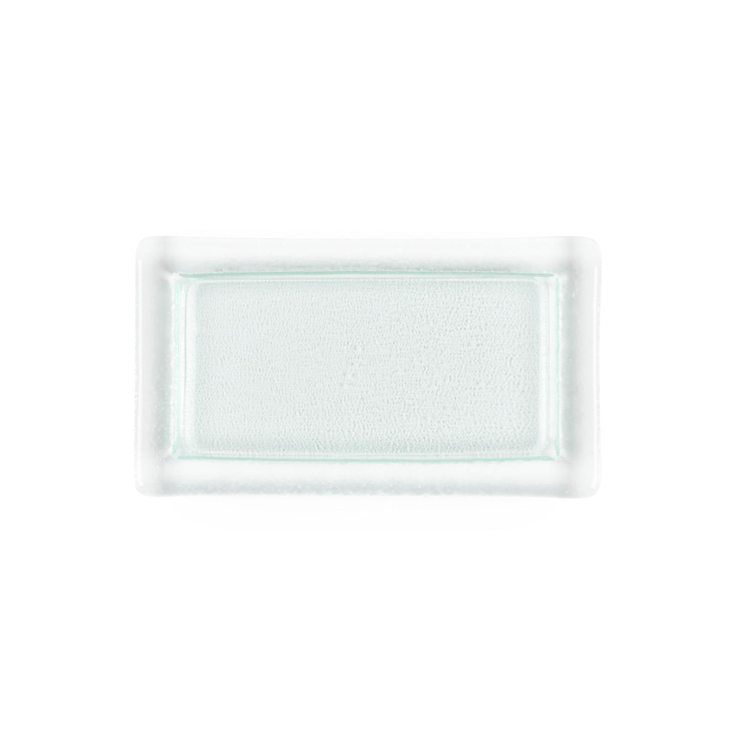 Glass Dinnerware 13" x 8" x h:0.5" Rectangular Clear Glass Platter - Case Pack: 6