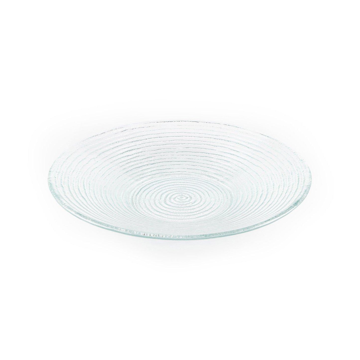Glass Dinnerware dia.13.75" h:2" 58 oz. Round Clear Glass Bowl - Case Pack: 6