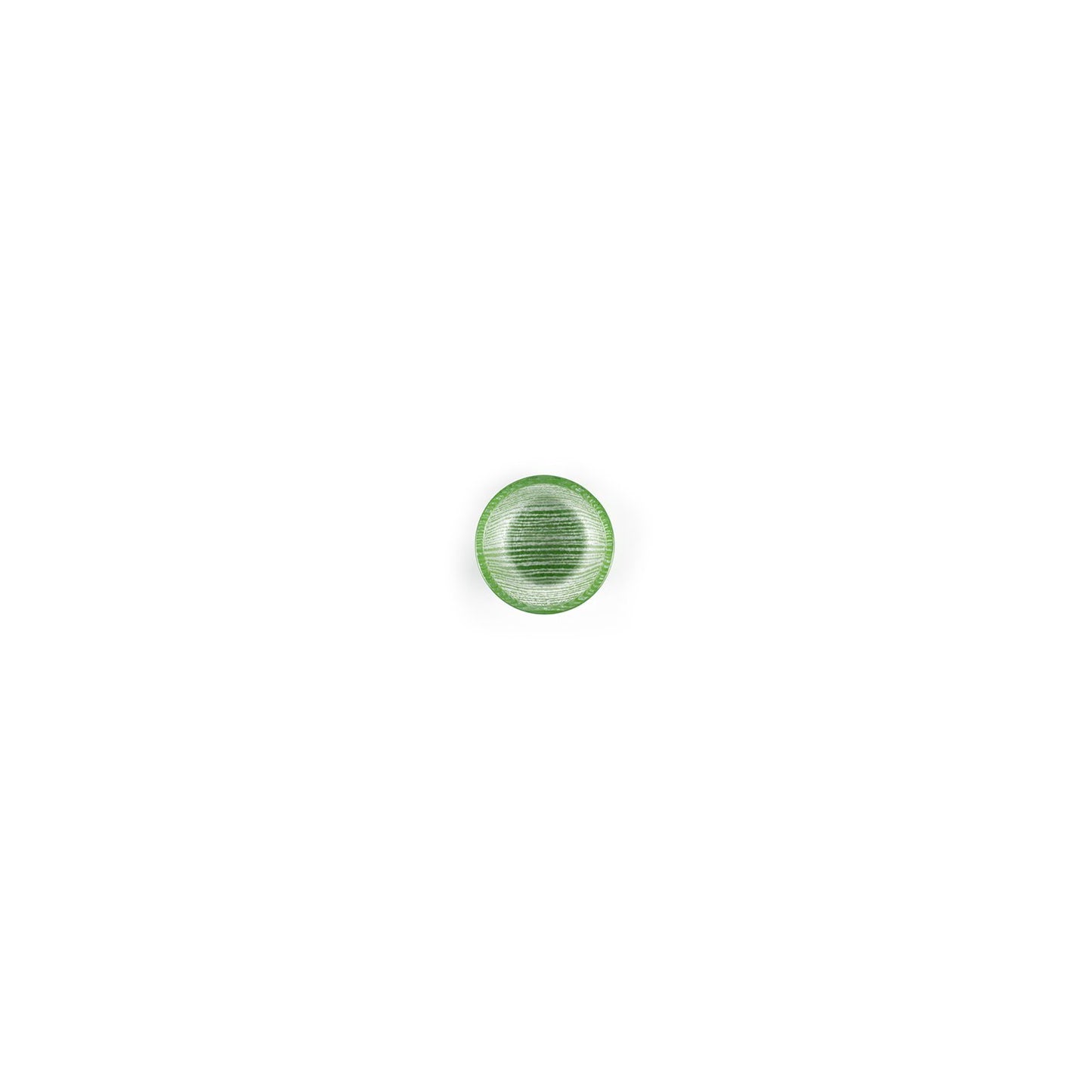 Turgla Fusion Glass dia.2.75" h:1.25" 4 oz. Round Green Glass Ramekin