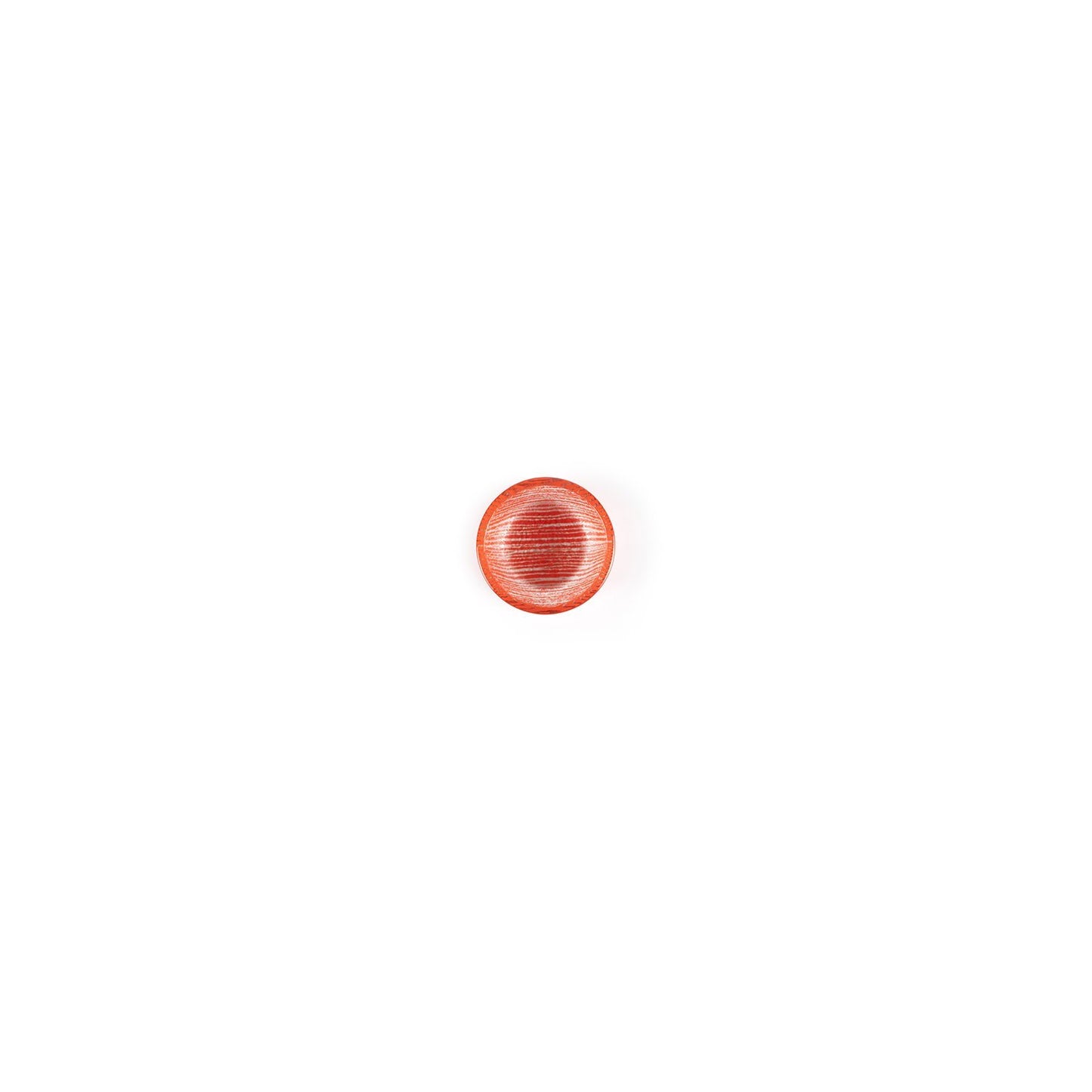 Turgla Fusion Glass dia.2.75" h:1.25" 4 oz. Round Red Glass Ramekin
