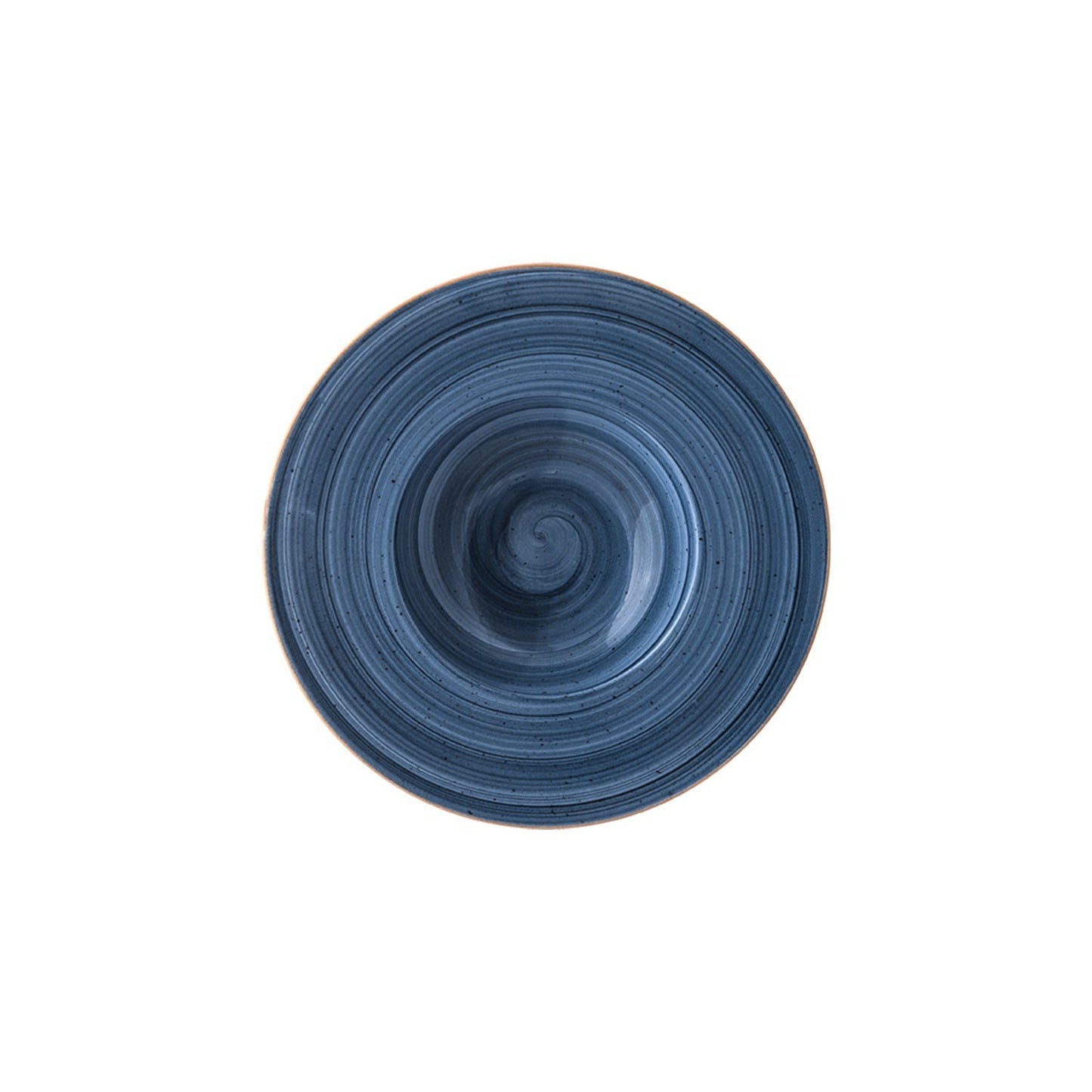Dusk dia.11" h:2.5" 14 oz. Round Blue Vitrified Bowl