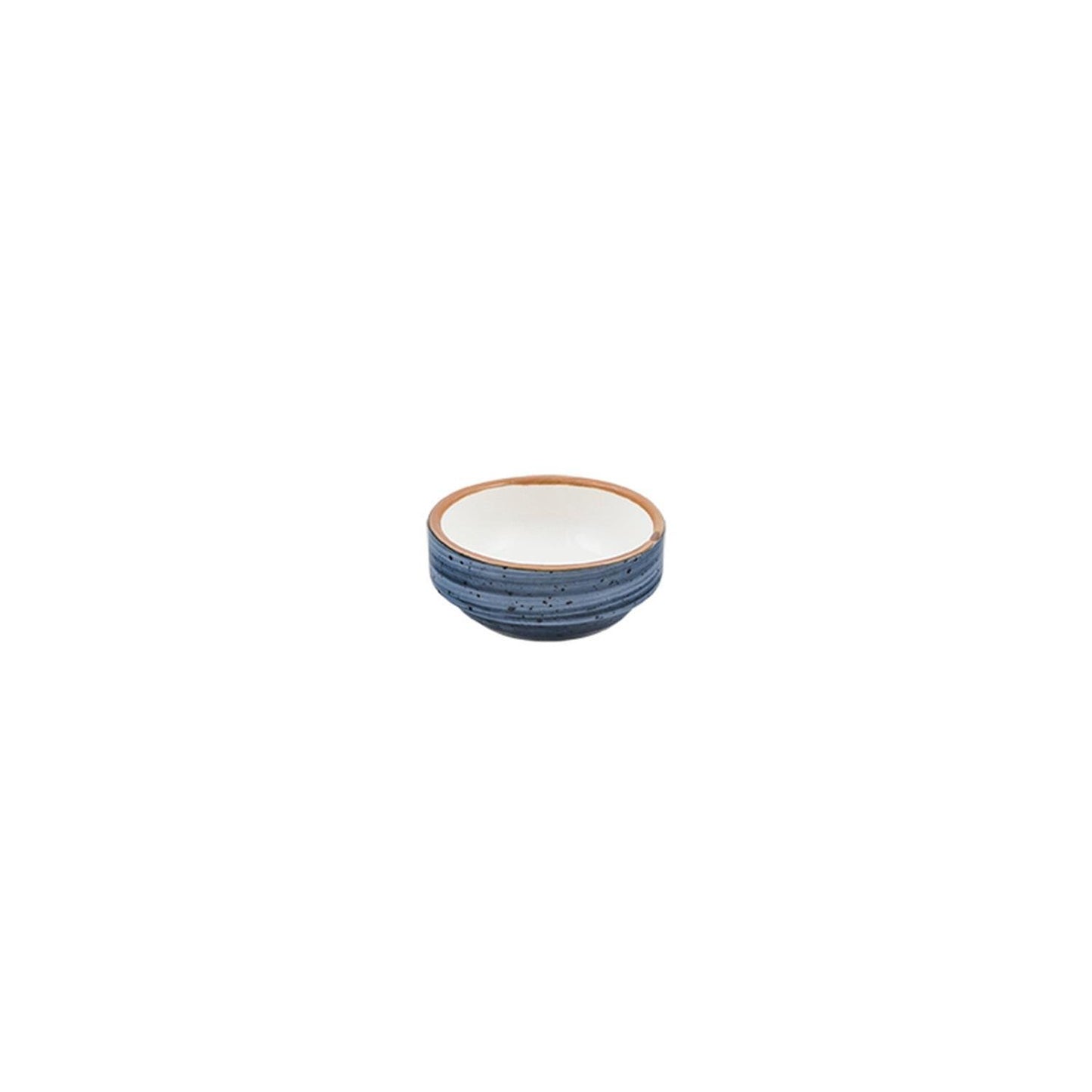 Dusk dia.2.25" h:1" 1 oz. Round Blue Vitrified Ramekin