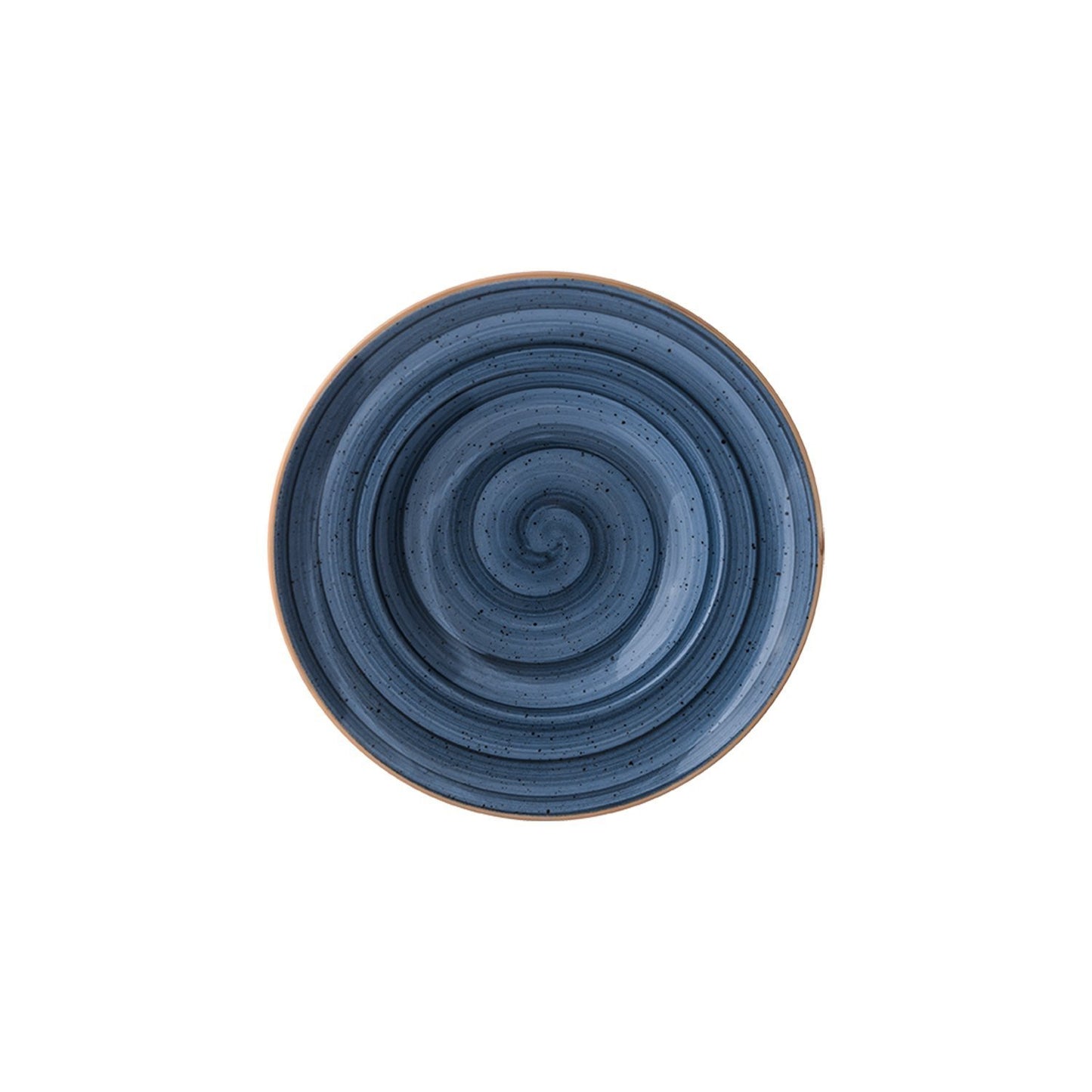 Turgla Vitrified Dusk dia.10.75" h:2.25" 16 oz. Round Blue Vitrified Bowl - Case Pack: 6