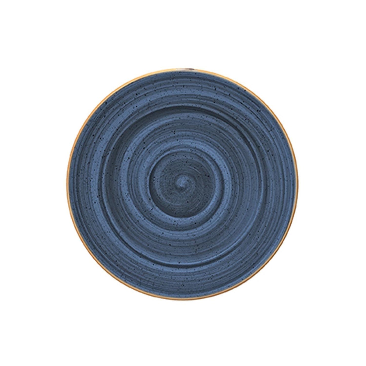 Turgla Vitrified Dusk dia.6.25" Round Blue Vitrified Saucer - Case Pack: 6