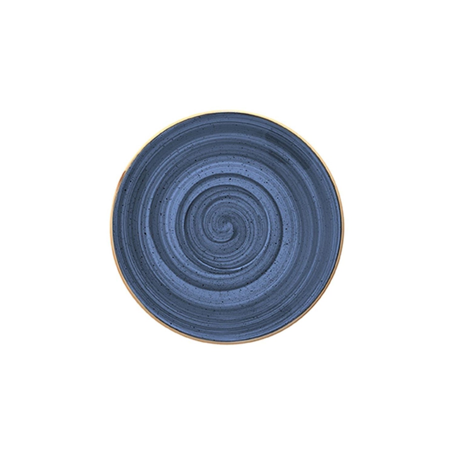 Dusk dia.4.75" Round Blue Vitrified Saucer