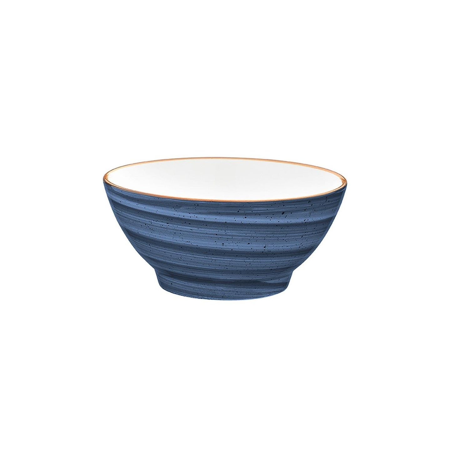 Dusk dia.4.75" h:2.25" 10 oz. Round Blue Vitrified Bowl