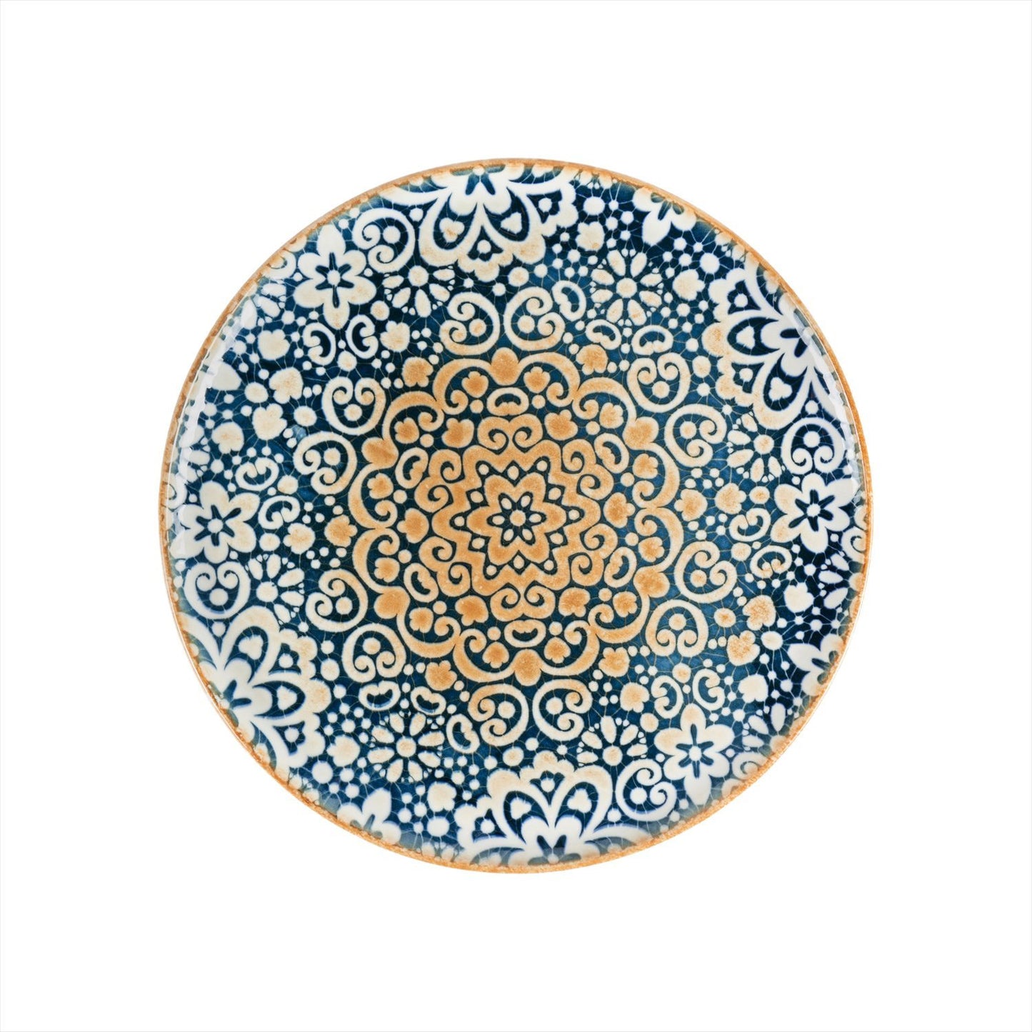 Alhambra dia.12.75" Round Decorated Vitrified Plate