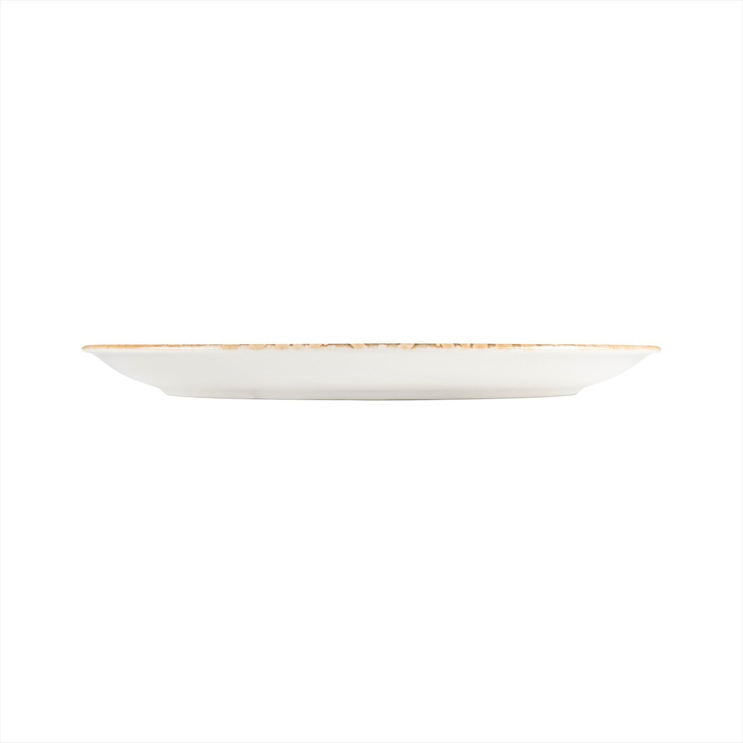 Turgla Vitrified Alhambra 14.25" x 11" x h:1.25" Oval Decorated Vitrified Platter - Case Pack: 6