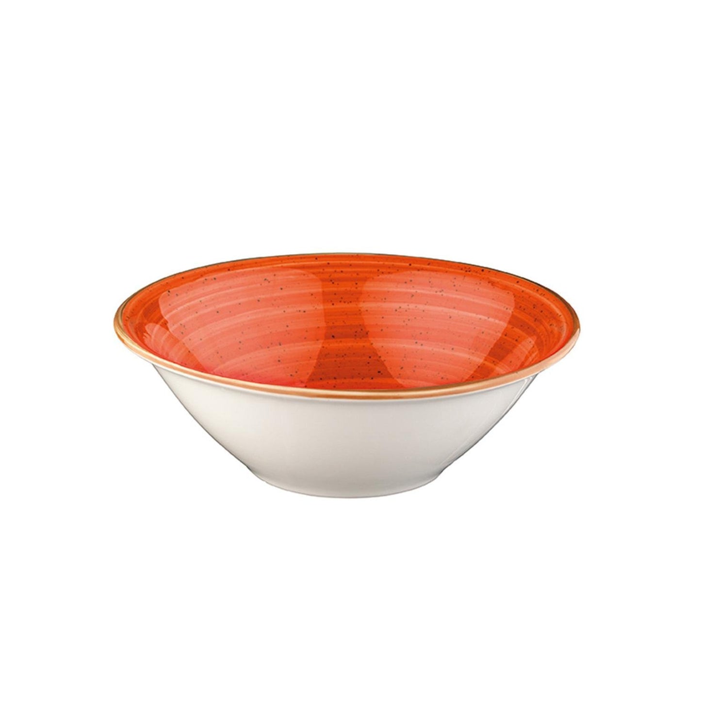 Terracota dia.6.25" h:2" 13 oz. Round Terracotta Vitrified Bowl