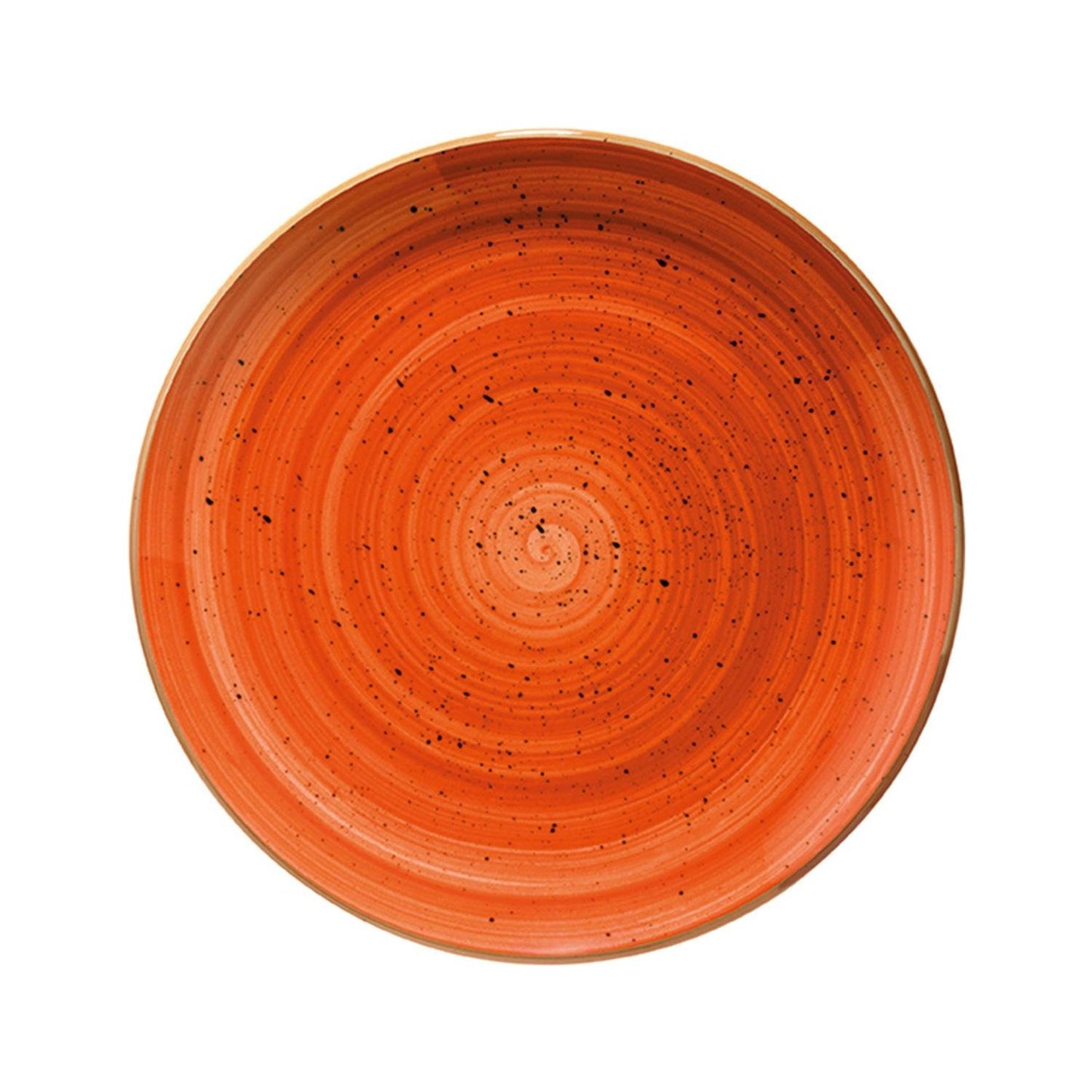 Turgla Vitrified Terracota dia.7.5" Round Terracotta Vitrified Plate - Case Pack: 12