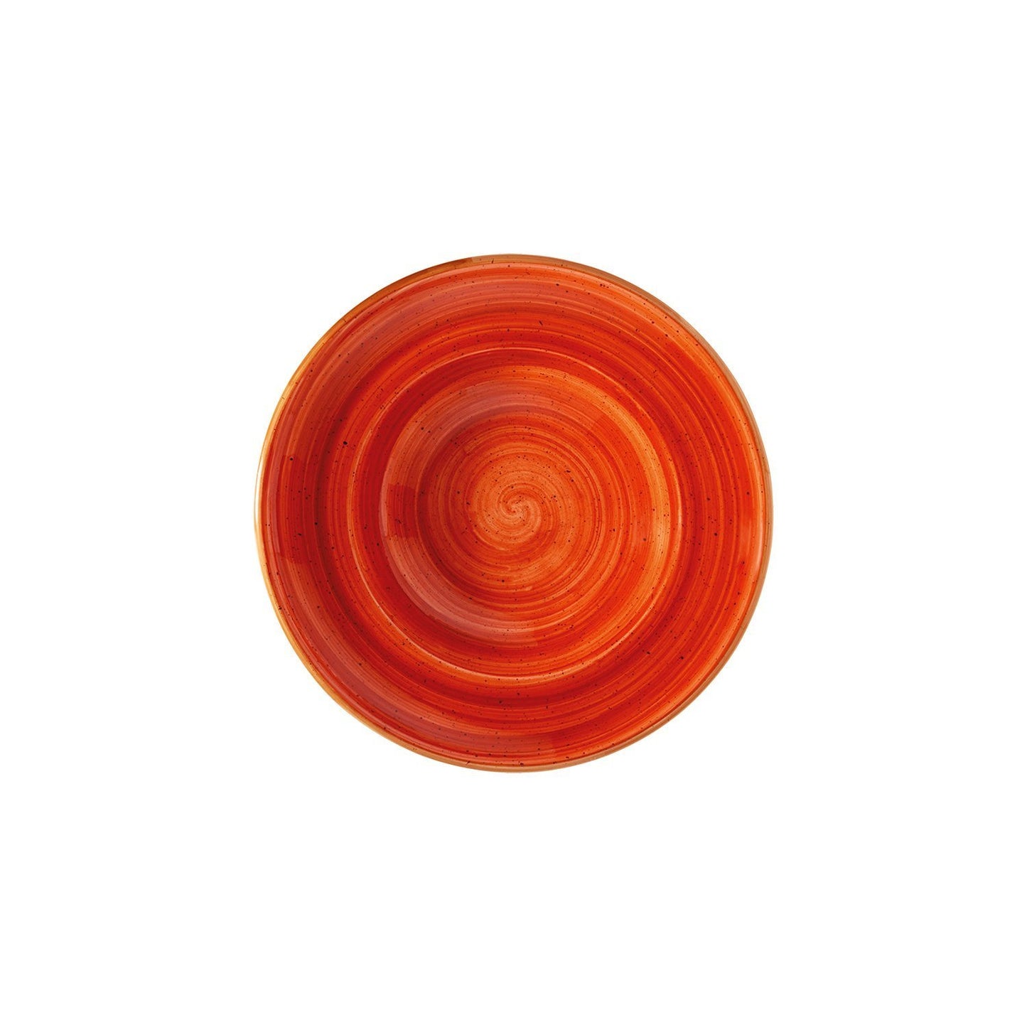 Terracota dia.10.75" h:2.25" 16 oz. Round Terracotta Vitrified Bowl