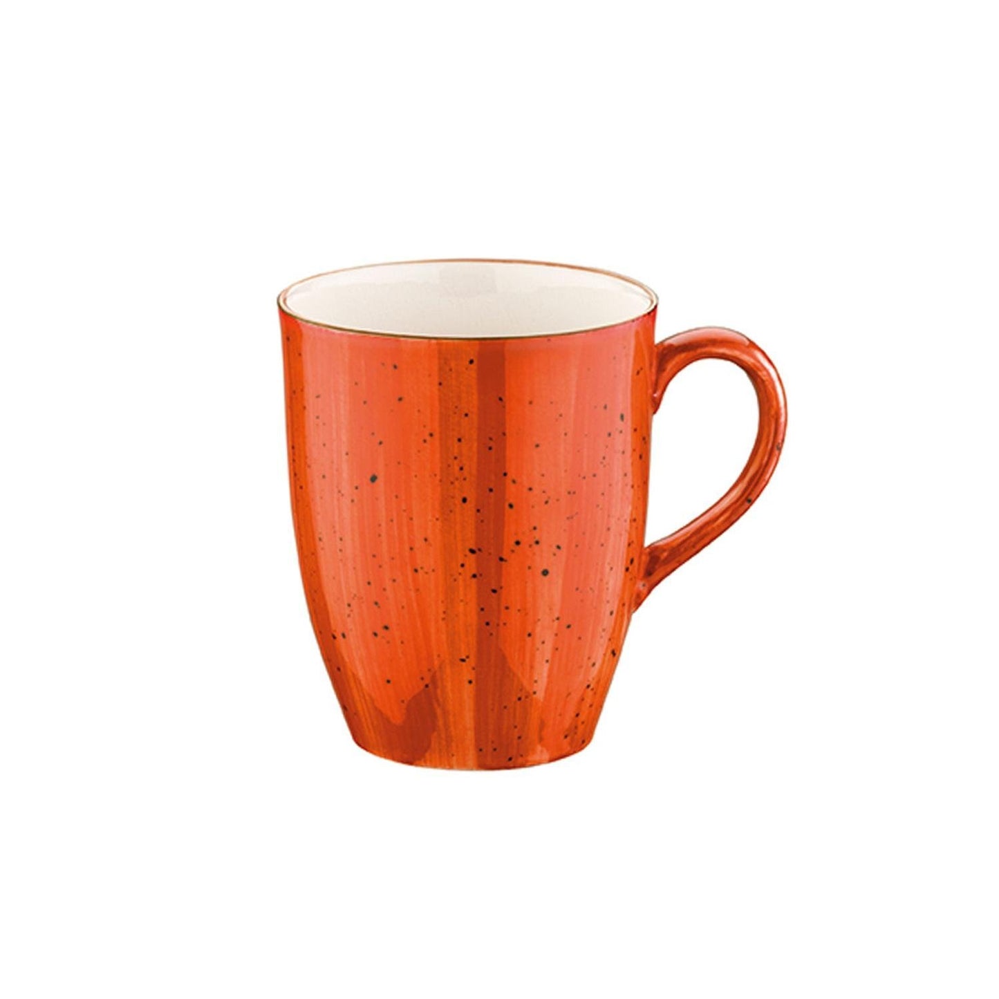 Turgla Vitrified Terracota dia.3.25" h:4.25" 11 oz. Round Terracotta Vitrified Mug - Case Pack: 24