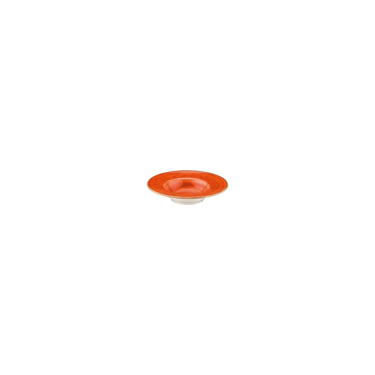 Turgla Vitrified Terracota dia.4.25" Round Terracotta Vitrified Saucer - Case Pack: 24