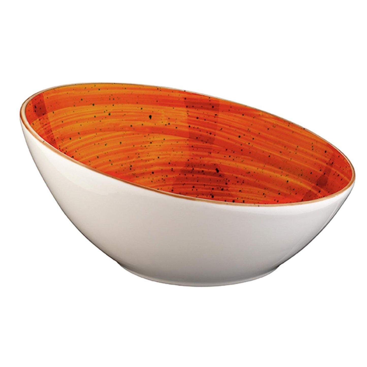Turgla Vitrified Terracota dia.8.75" h:3" 29 oz. Round Terracotta Vitrified Bowl - Case Pack: 6