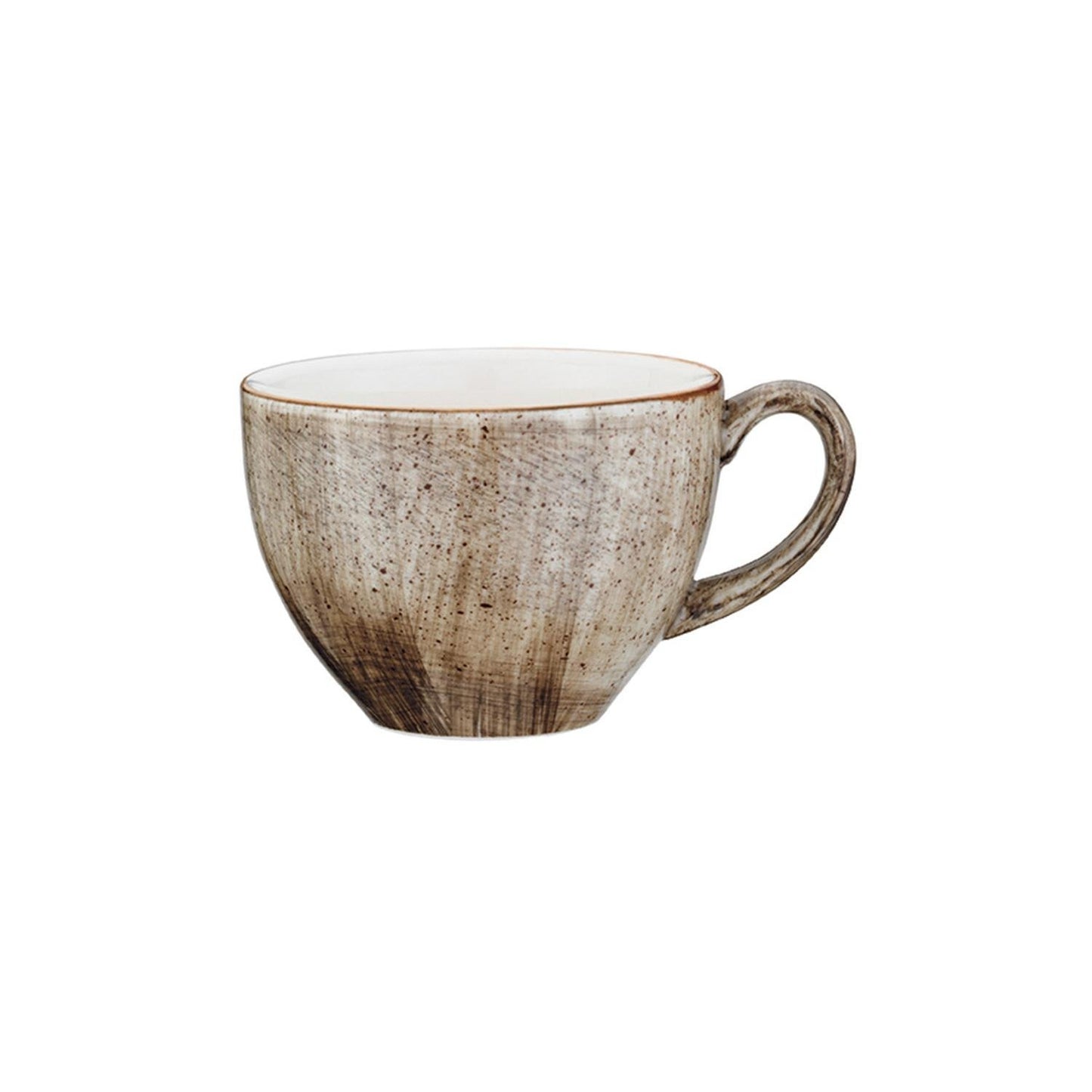 Terrain dia.3.5" h:2.75" 7 oz. Round Brown Vitrified Cup
