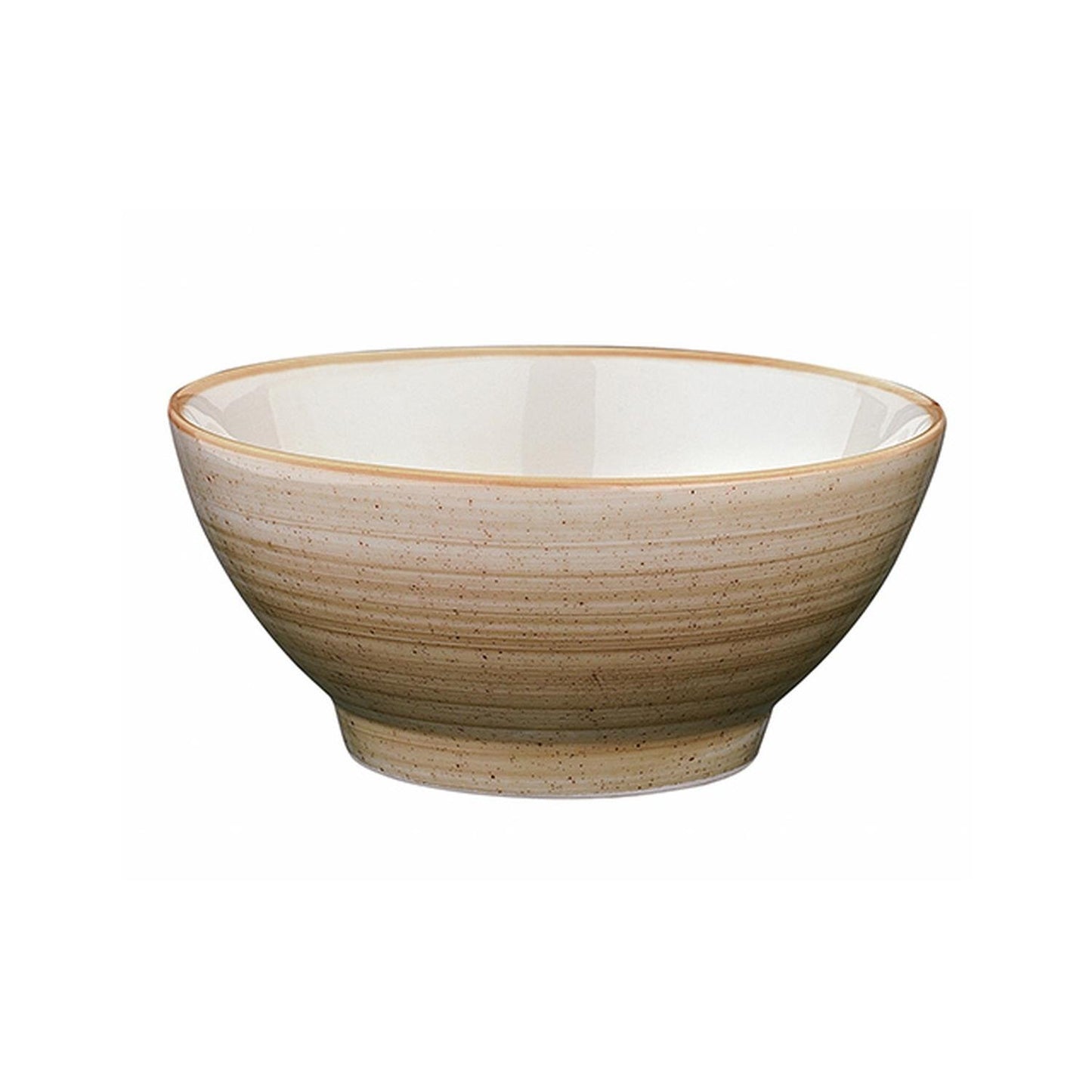 Turgla Vitrified Terrain dia.4.75" h:2.25" 10 oz. Round Brown Vitrified Bowl - Case Pack: 12