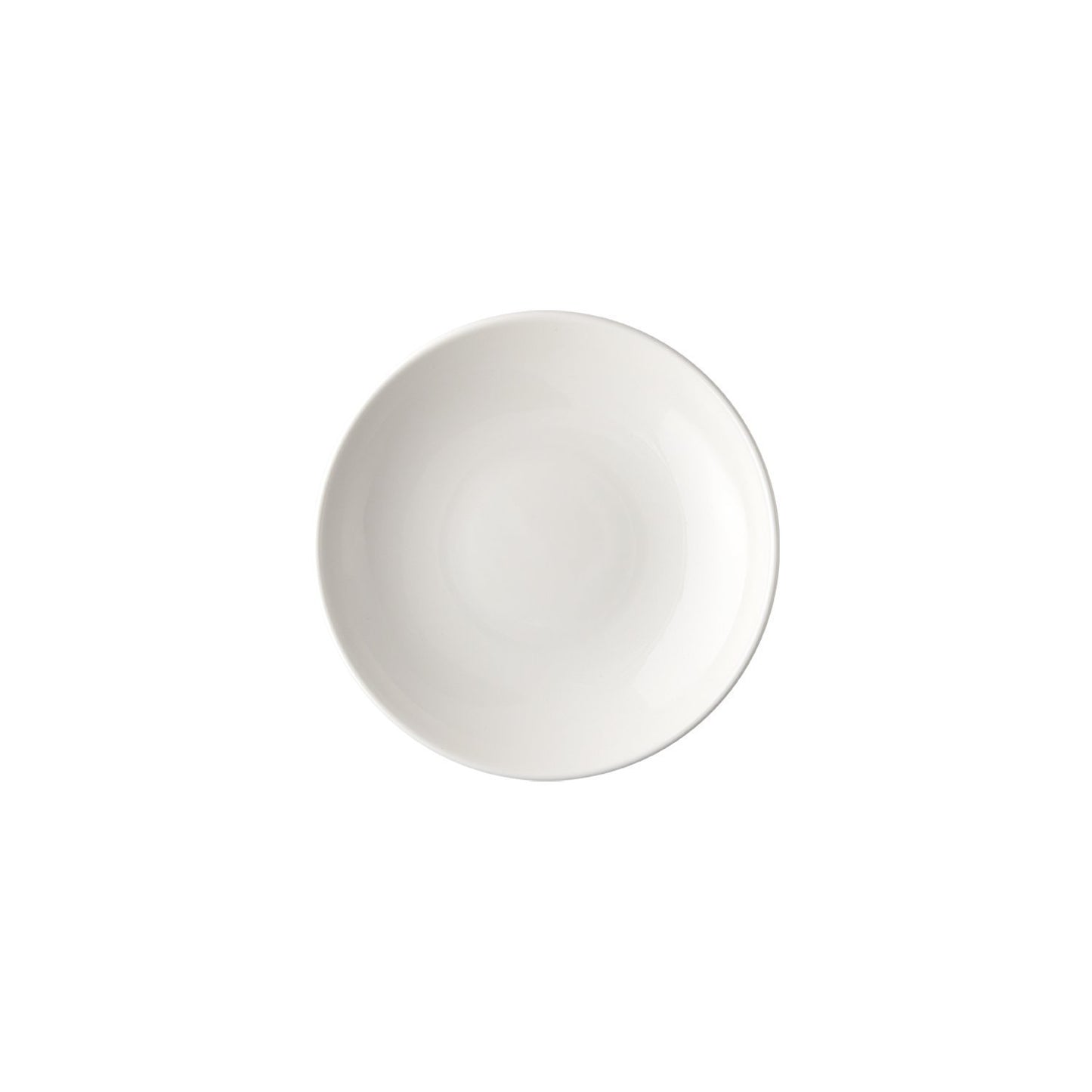 Gourmet dia.9" h:2" 34 oz. Round Warm White Vitrified Bowl
