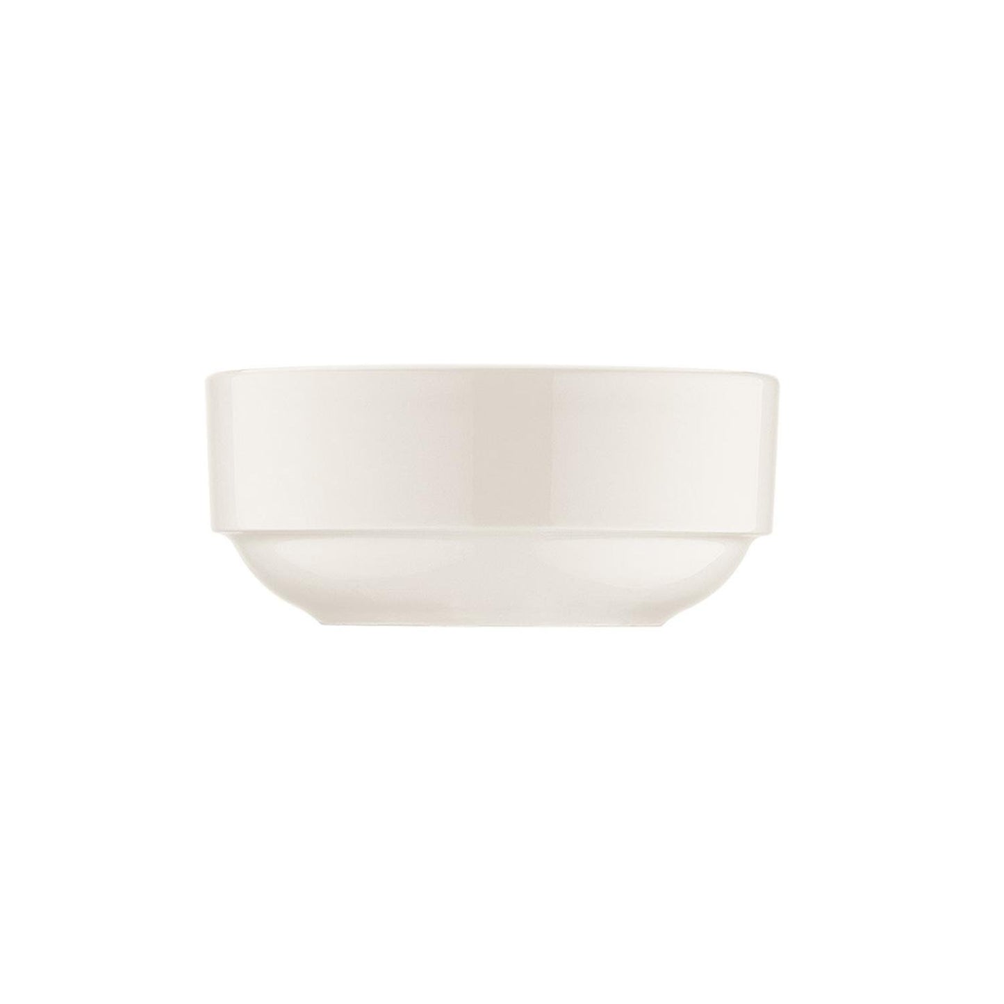 Banquet dia.4" h:1.75" 8 oz. Round Warm White Vitrified Bowl