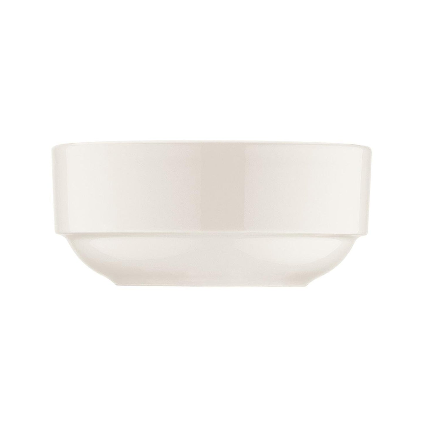 Turgla Vitrified Banquet dia.5.5" h:2.5" 17 oz. Round Warm White Vitrified Bowl - Case Pack: 12