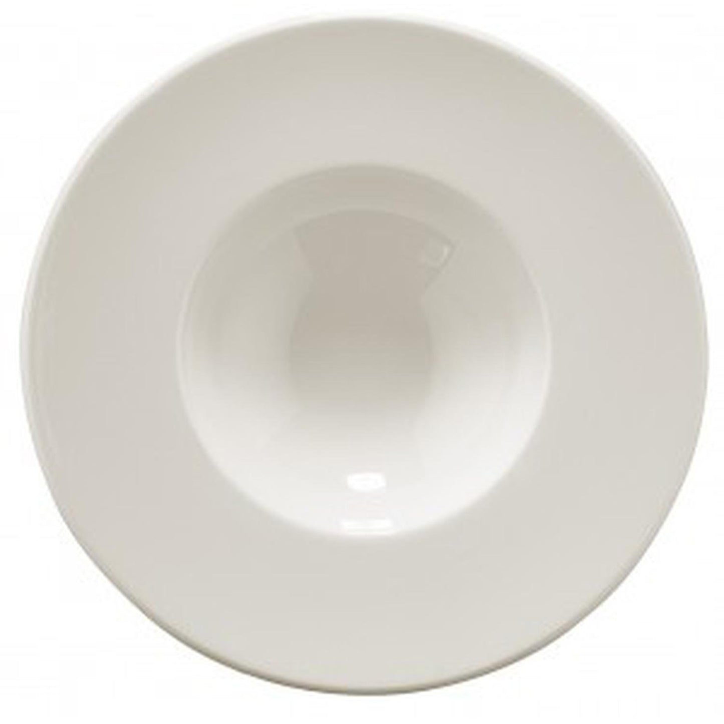 Banquet dia.11" h:2.5" 14 oz. Round Warm White Vitrified Bowl
