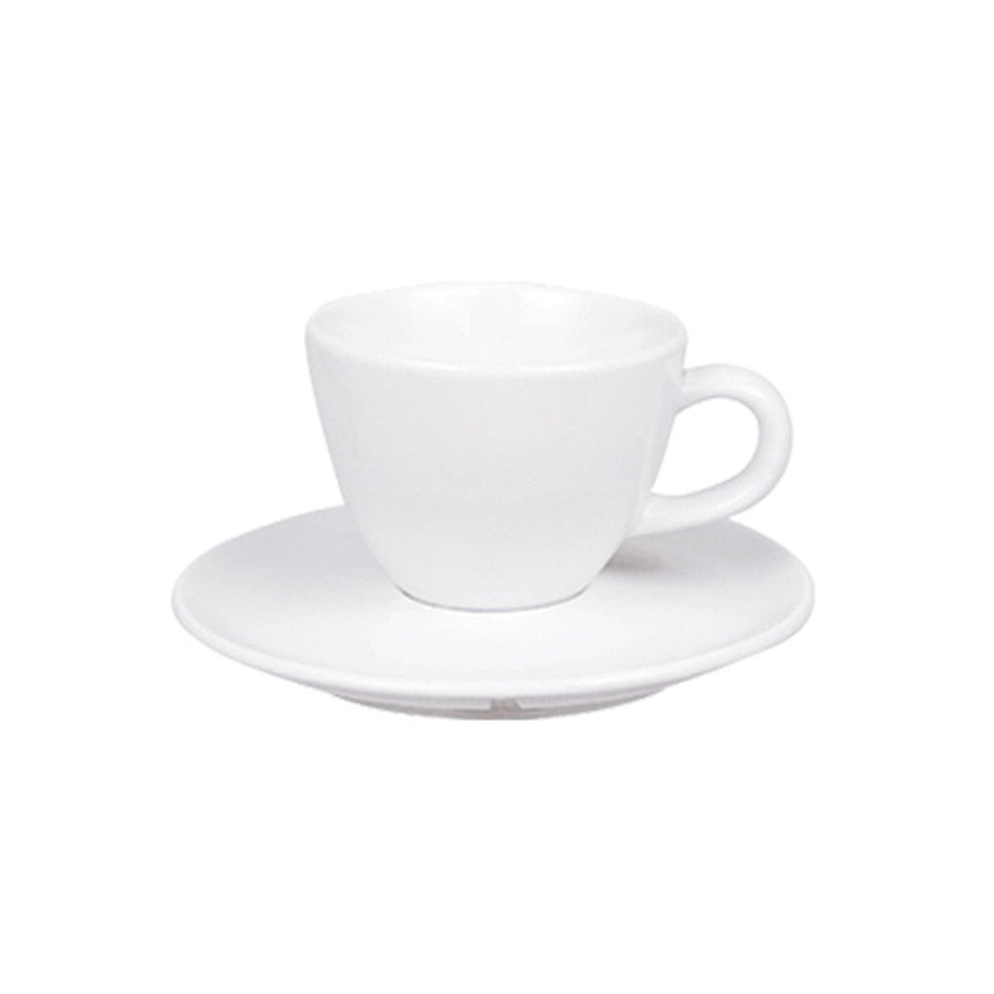 Delta-Coupe dia.2.5" h:2" 3 oz. Round White Porcelain Cup