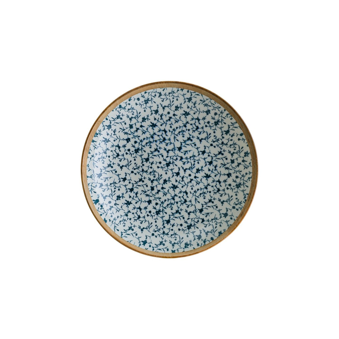 Calif dia.11" h:2.5" 57 oz. Round Decorated Vitrified Bowl