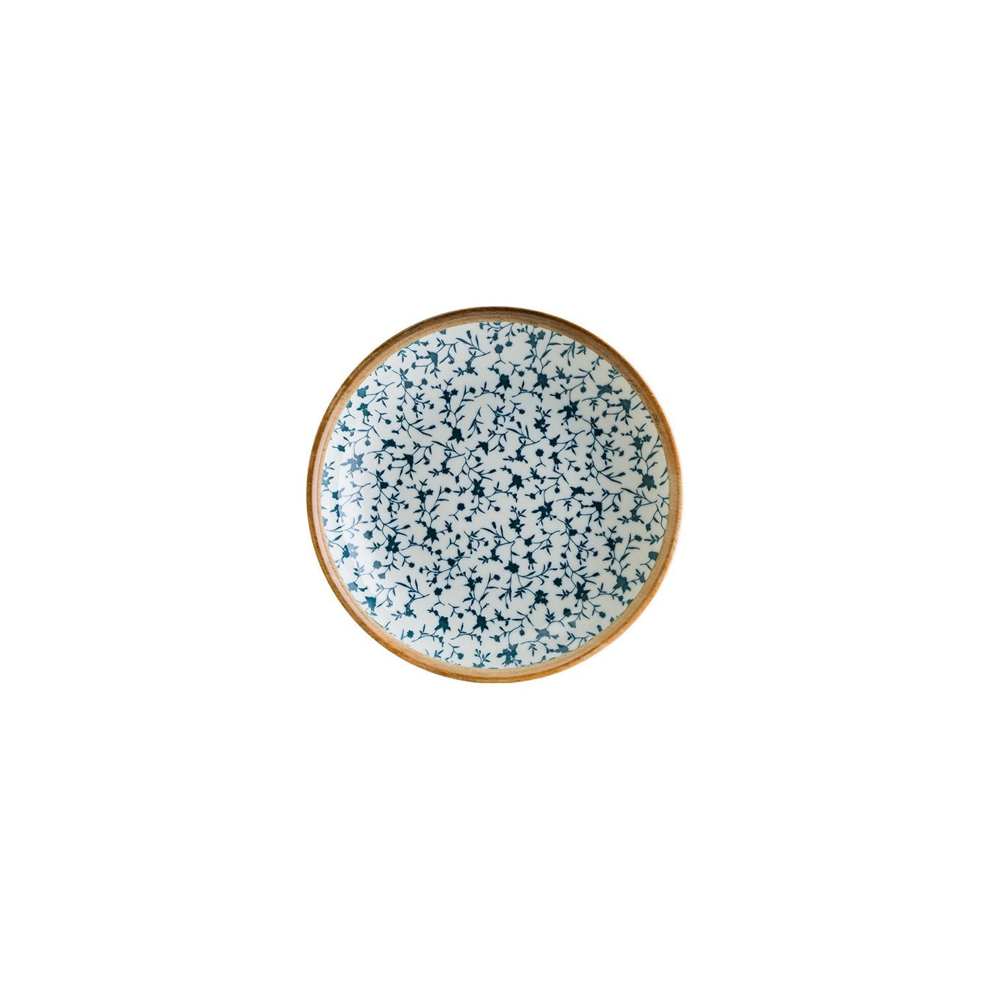 Calif dia.8" h:1.5" 17 oz. Round Decorated Vitrified Bowl