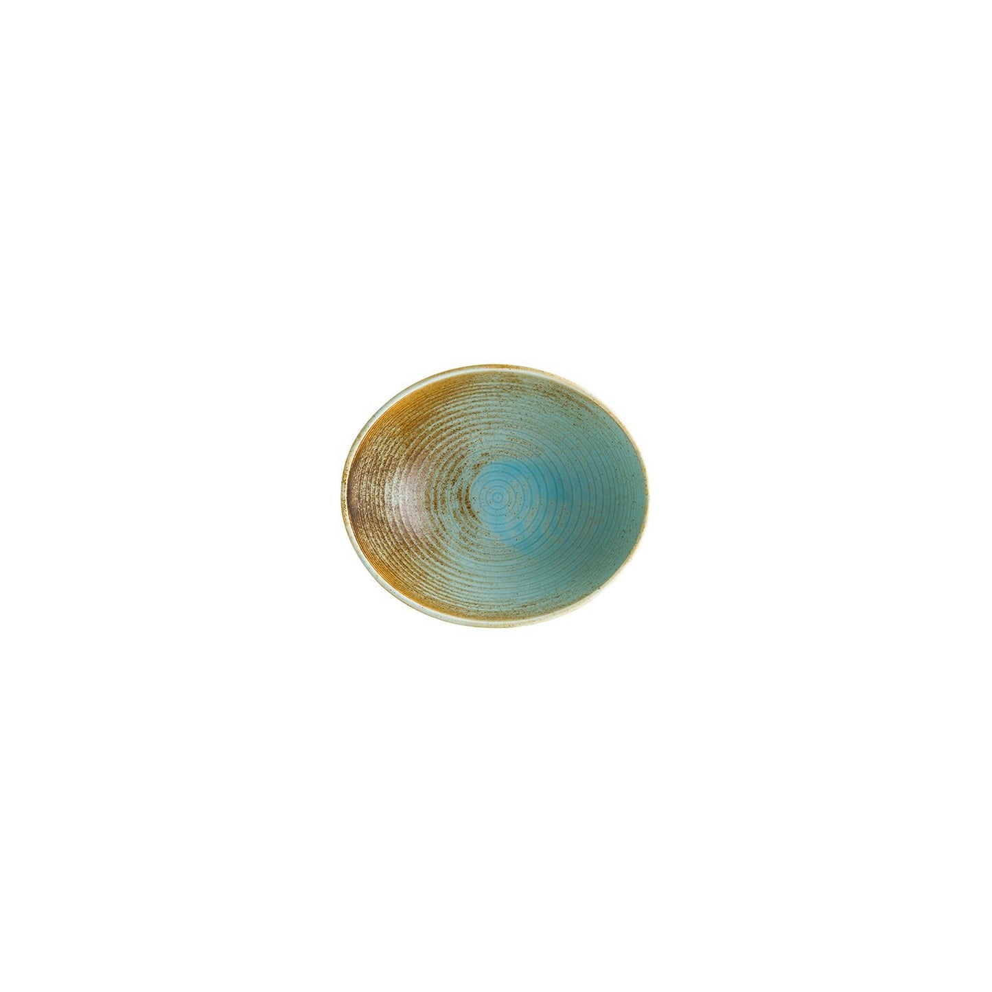 Coral dia.6.5" h:2.25" 14 oz. Round Decorated Vitrified Bowl