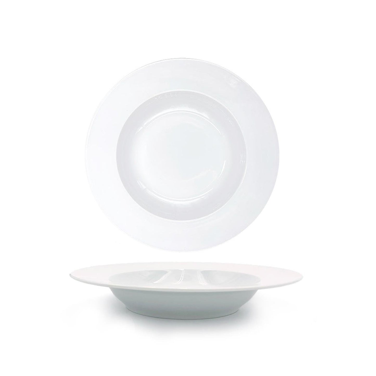 Delta dia.9" h:1.5" 8 oz. Round White Porcelain Bowl