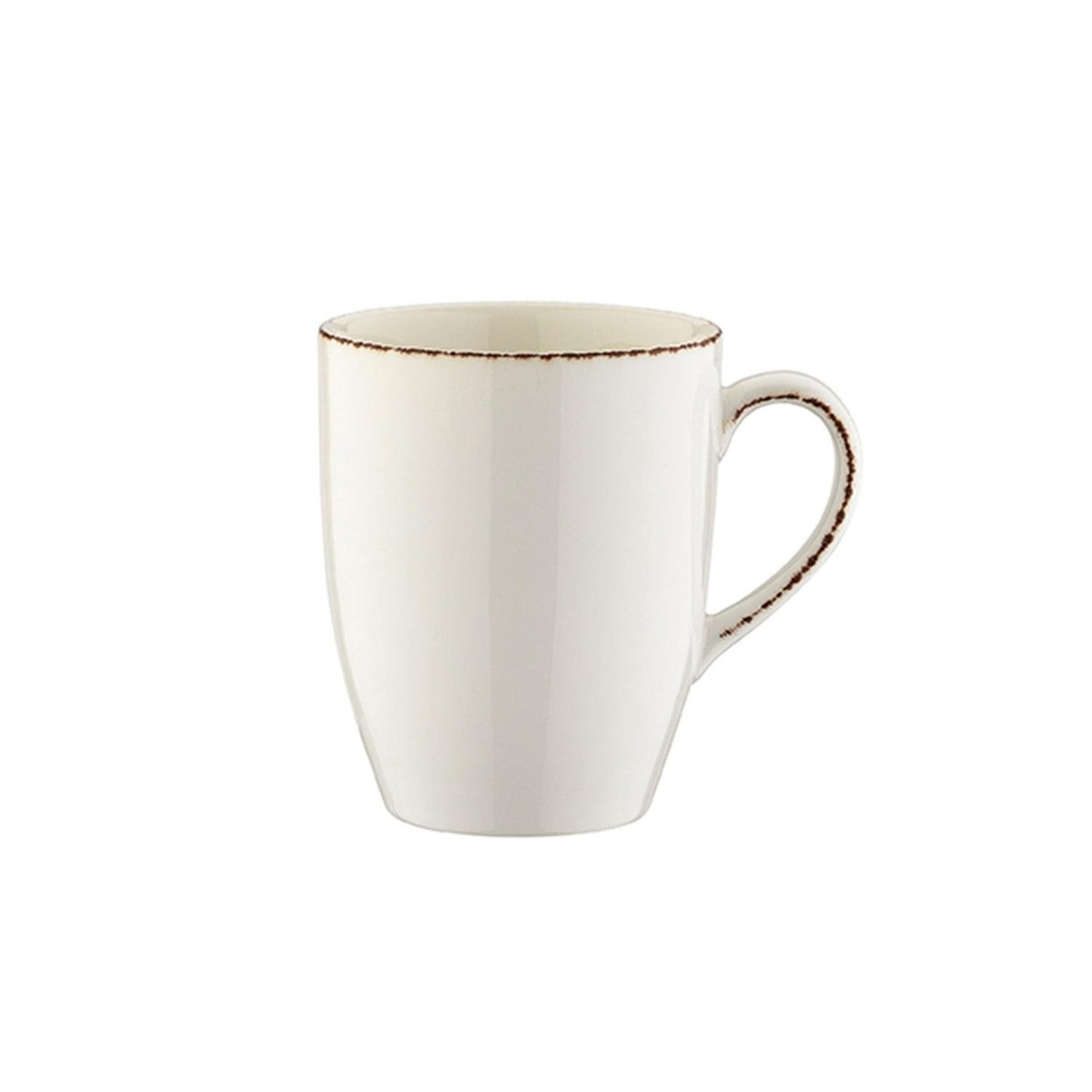 Retro dia.3.25" h:4.25" 11 oz. Round Decorated Vitrified Mug