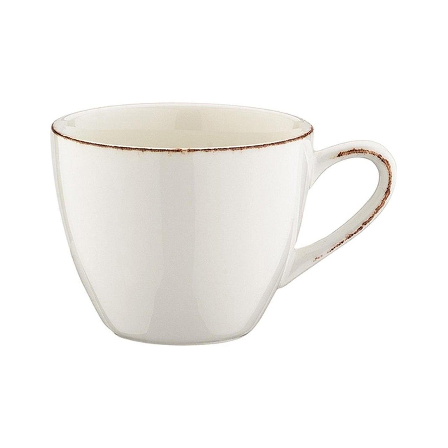 Turgla Vitrified Retro dia.2.5" h:2" 3 oz. Round Decorated Vitrified Espresso Cup - Case Pack: 6