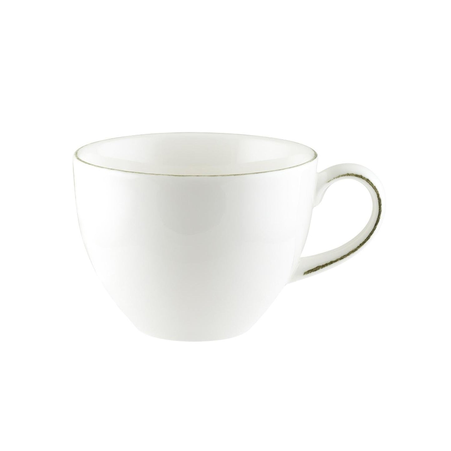 Odette dia.3.5" h:2.75" 7 oz. Round Decorated Vitrified Cup