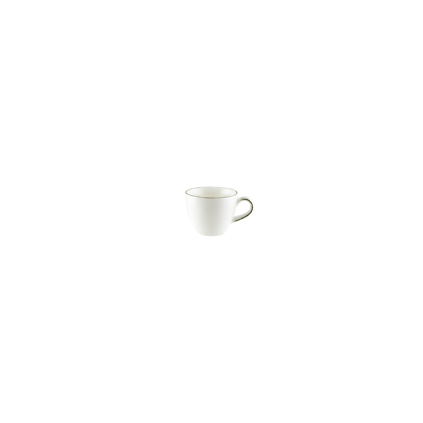 Turgla Vitrified Odette dia.2.5" h:2" 3 oz. Round Decorated Vitrified Espresso Cup - Case Pack: 6