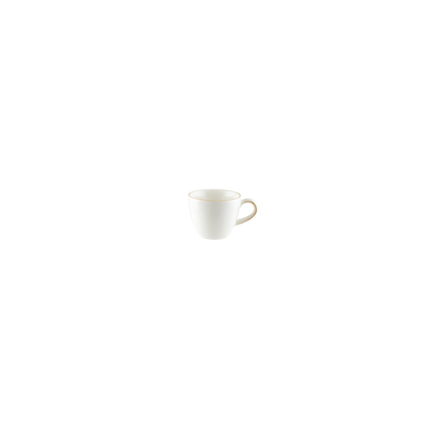 Calif dia.2.5" h:2" 3 oz. Round Decorated Vitrified Espresso Cup