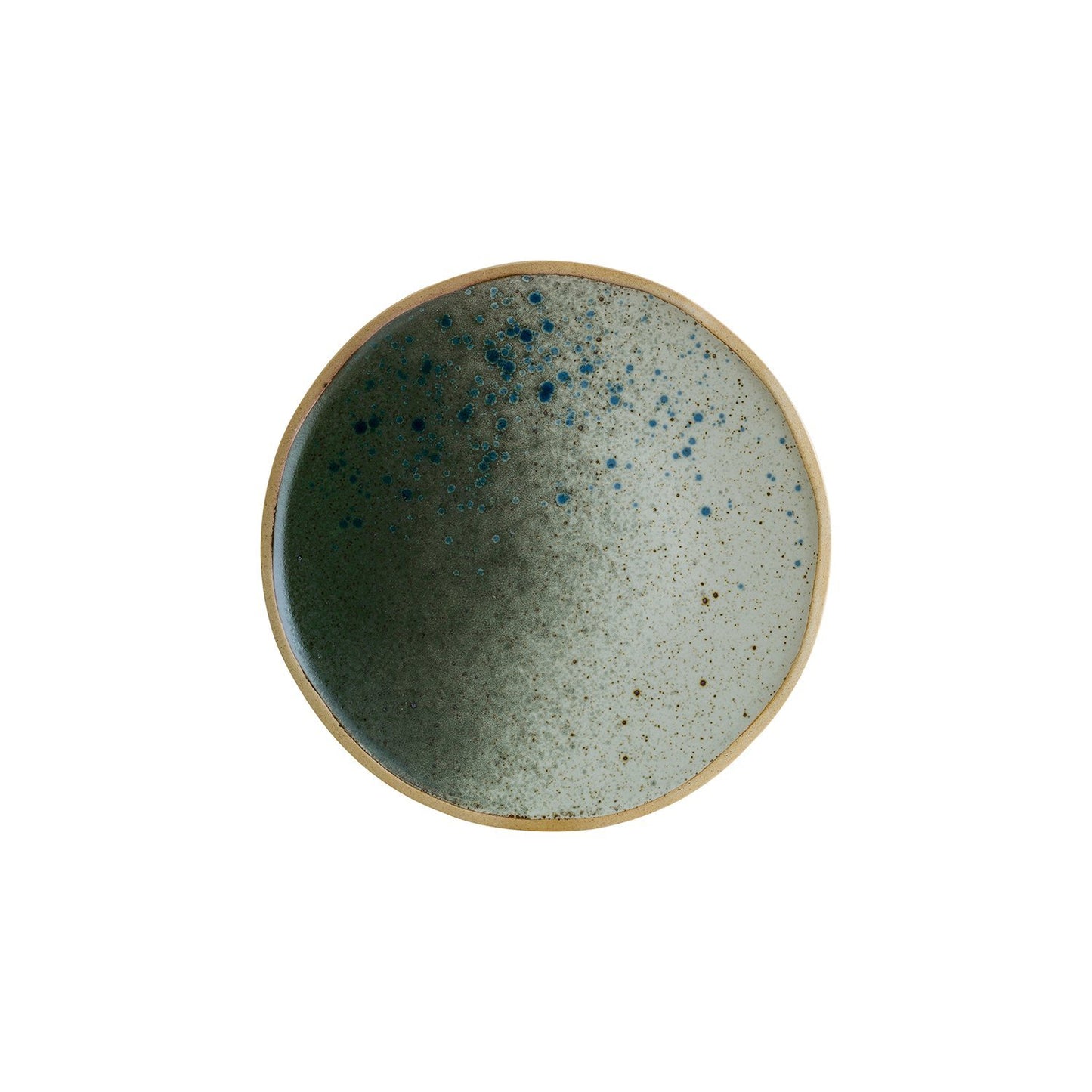 Gaia dia.11" Round Decorated Vitrified Plate