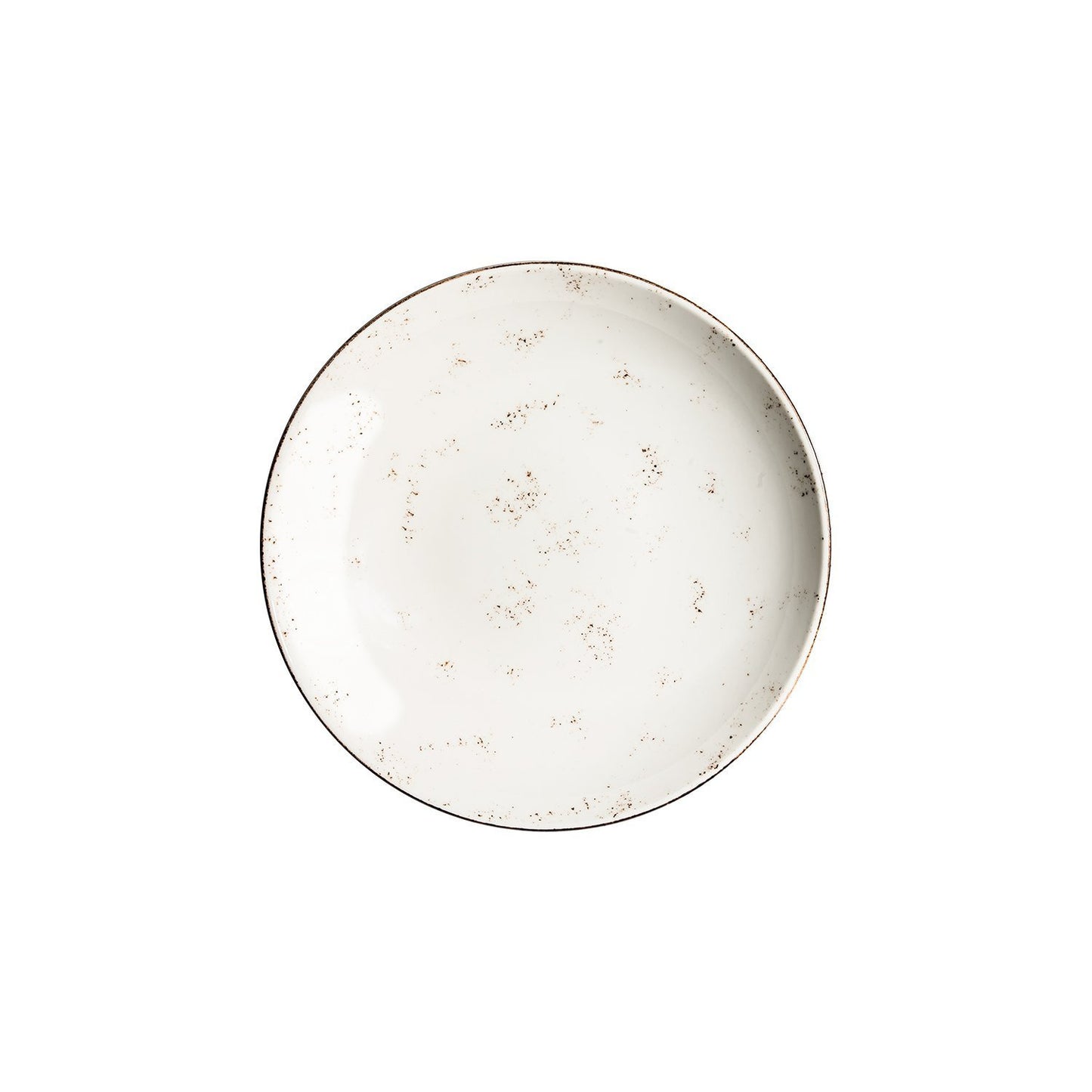 Grain dia.11" h:2.5" 57 oz. Round Decorated Vitrified Bowl