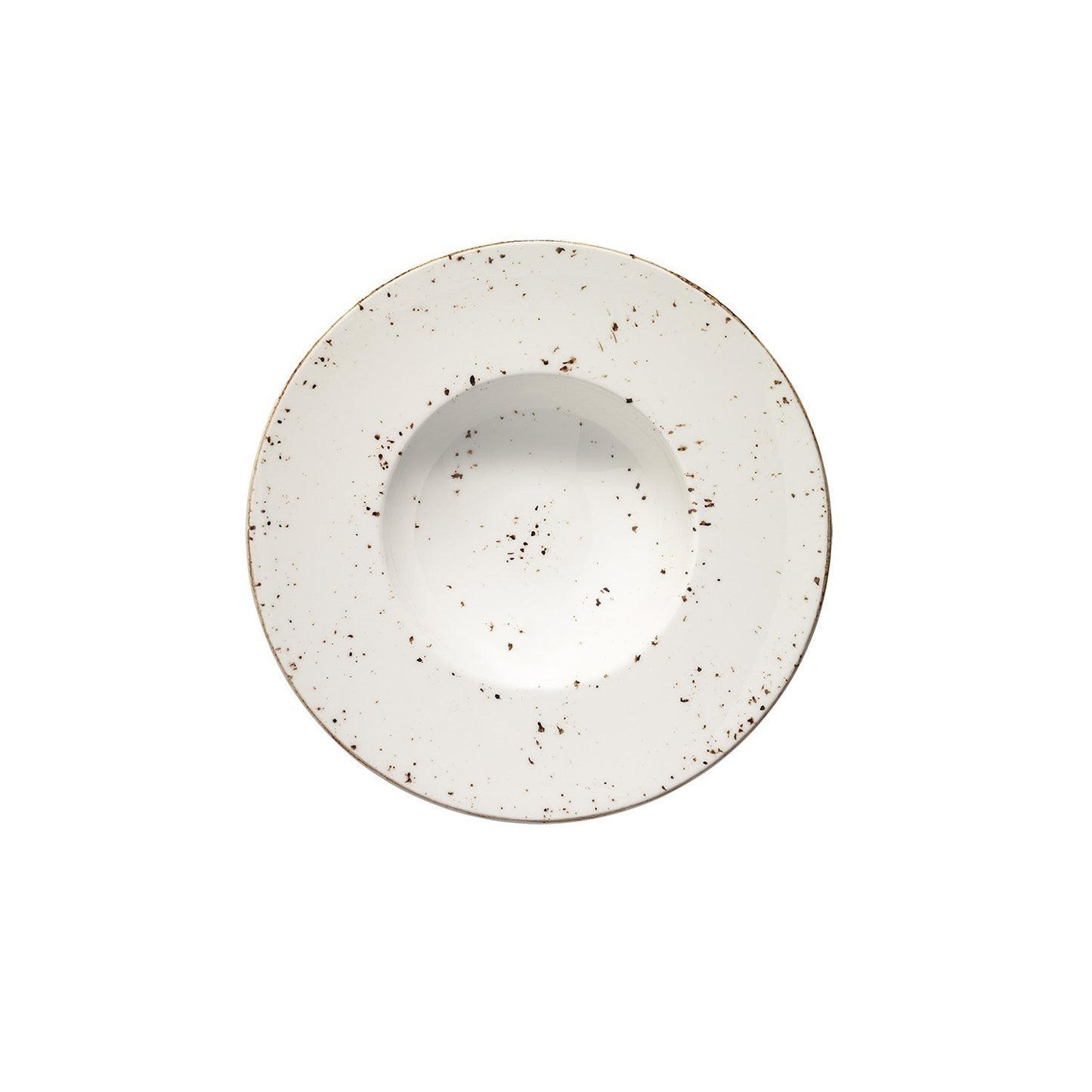 Grain dia.11" h:2.5" 14 oz. Round Decorated Vitrified Bowl