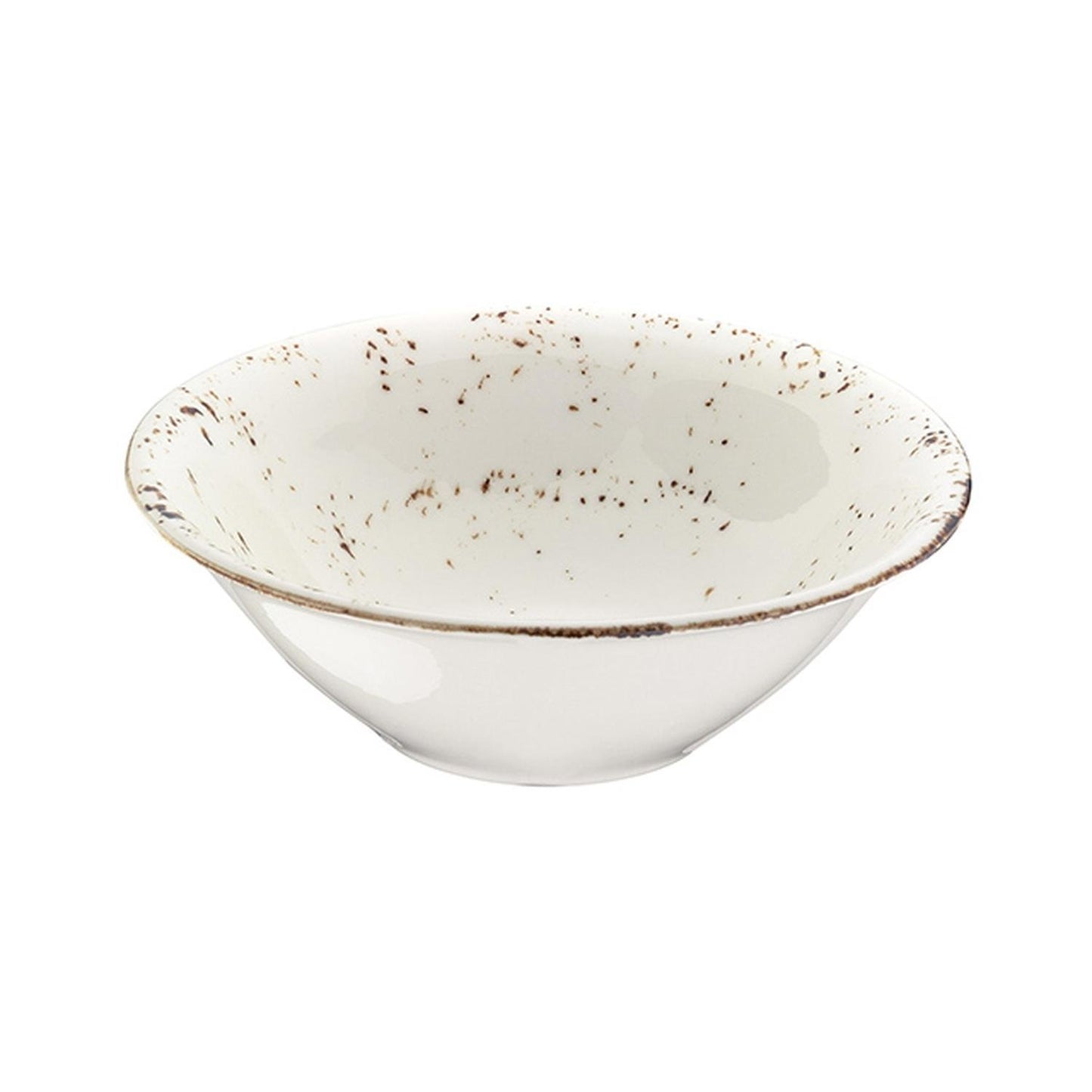 Grain dia.6.25" h:2" 13 oz. Round Decorated Vitrified Bowl