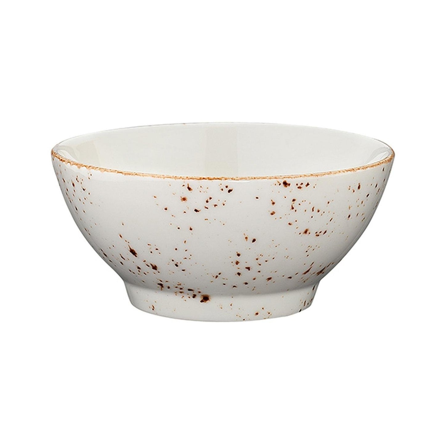 Grain dia.4.75" h:2.25" 10 oz. Round Decorated Vitrified Bowl
