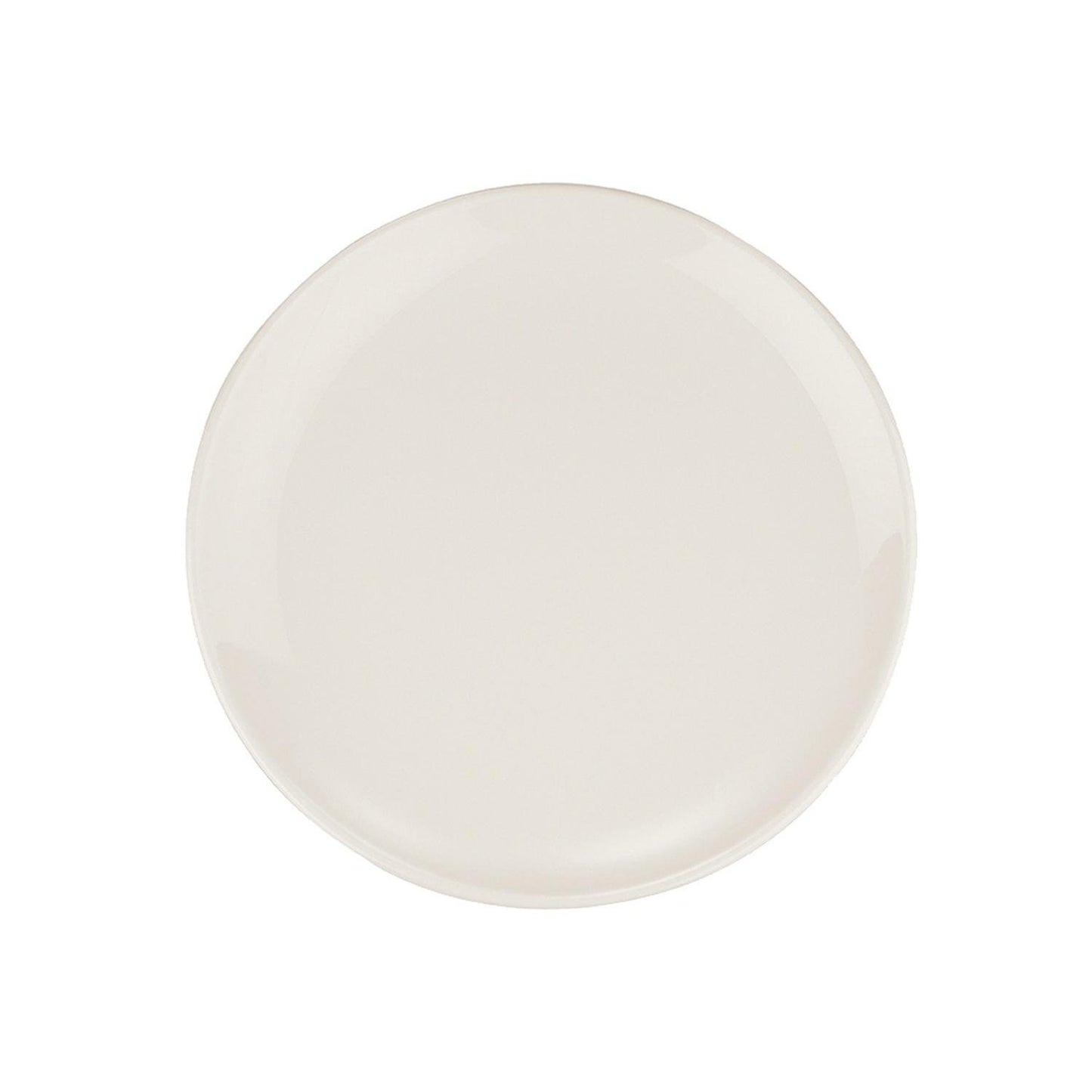 Turgla Vitrified Gourmet dia.6.75" Round Warm White Vitrified Plate - Case Pack: 12