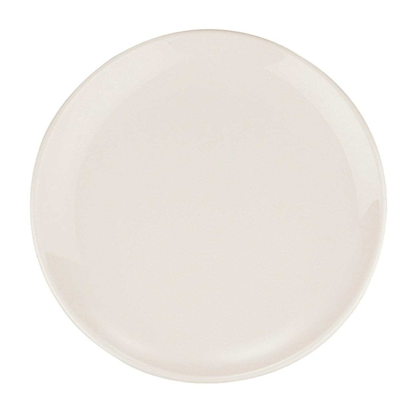 Turgla Vitrified Gourmet dia.10" Round Warm White Vitrified Plate - Case Pack: 12