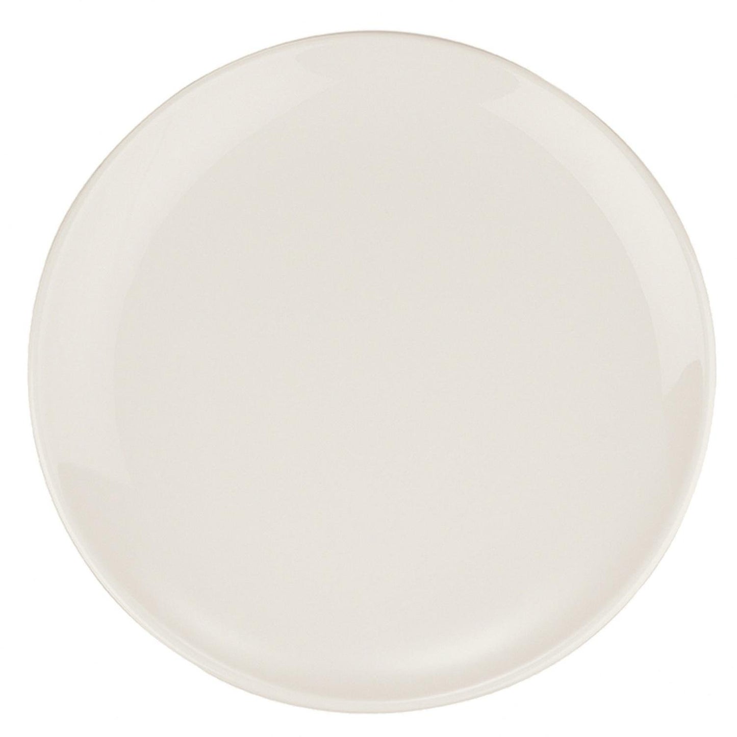 Turgla Vitrified Gourmet dia.10.5" Round Warm White Vitrified Plate - Case Pack: 12
