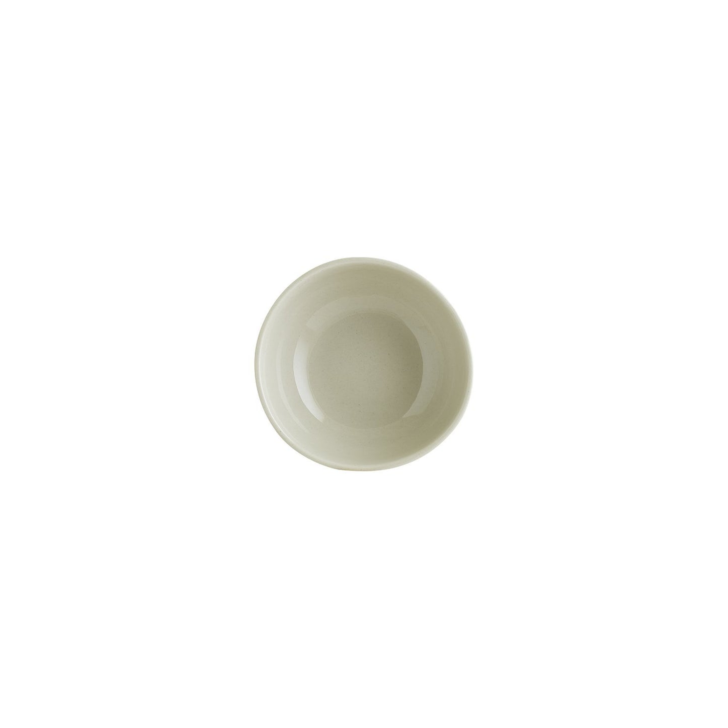 Turgla Vitrified Ground dia.6.25" h:2.5" 22 oz. Round Cream Vitrified Bowl - Case Pack: 6