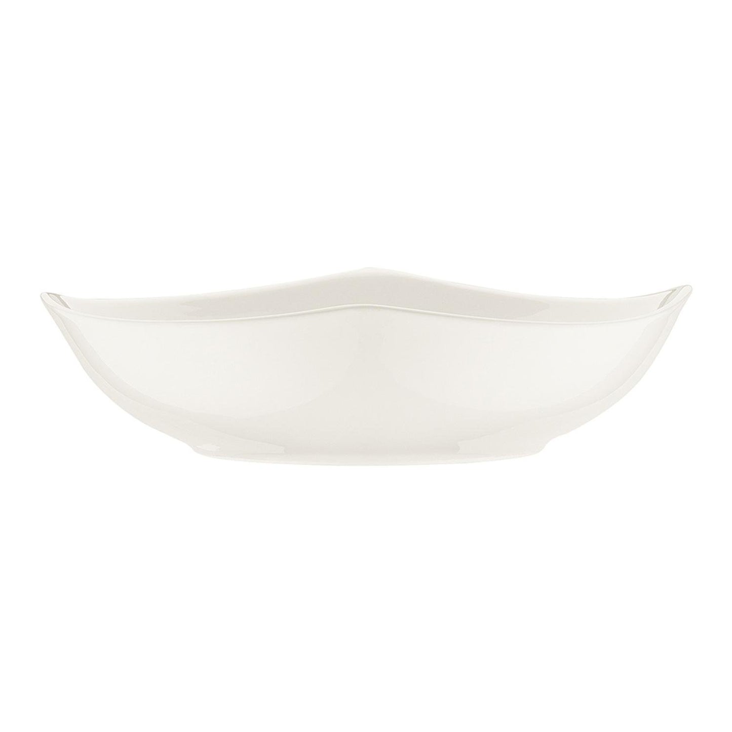 Turgla Vitrified Gourmet dia.9.25" h:2.5" 37 oz. Round Warm White Vitrified Bowl - Case Pack: 6