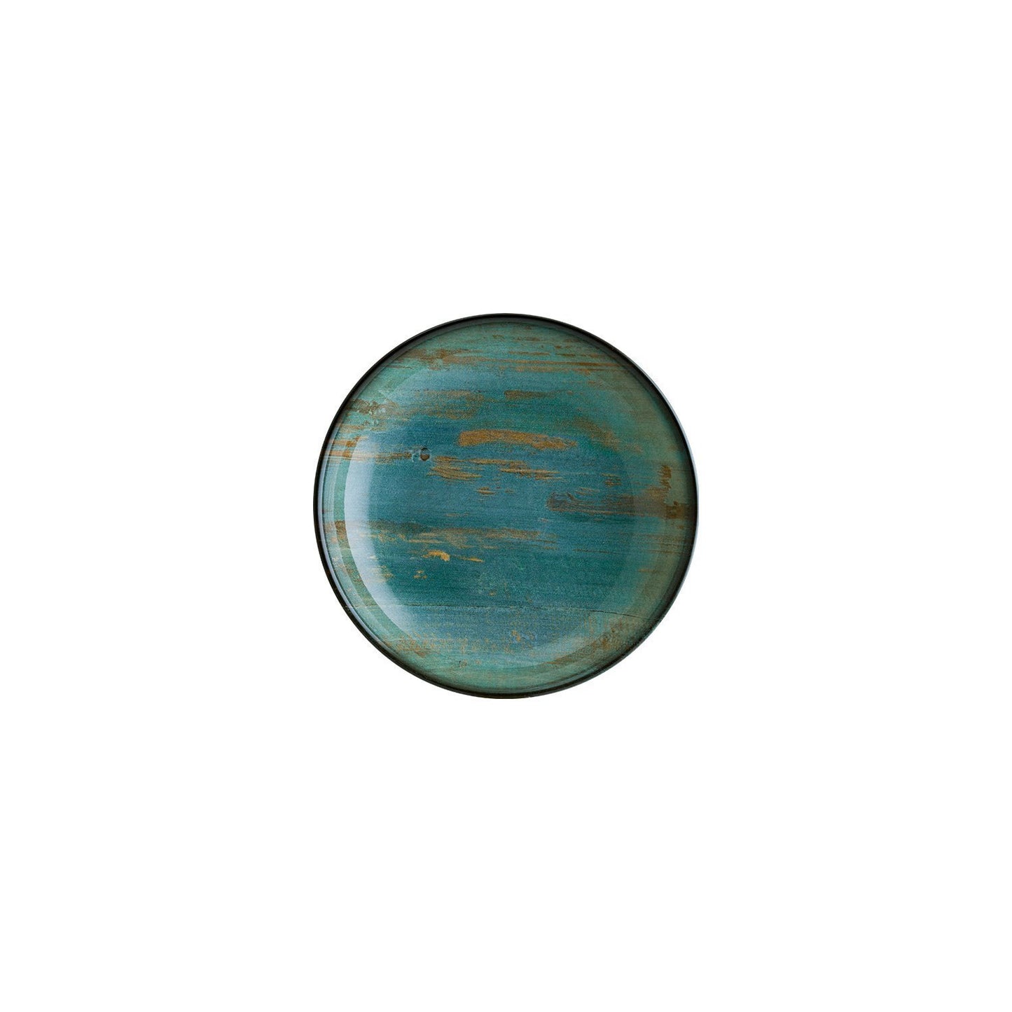 Turgla Vitrified Madera dia.8" h:1.5" 17 oz. Round Decorated Vitrified Bowl - Case Pack: 12