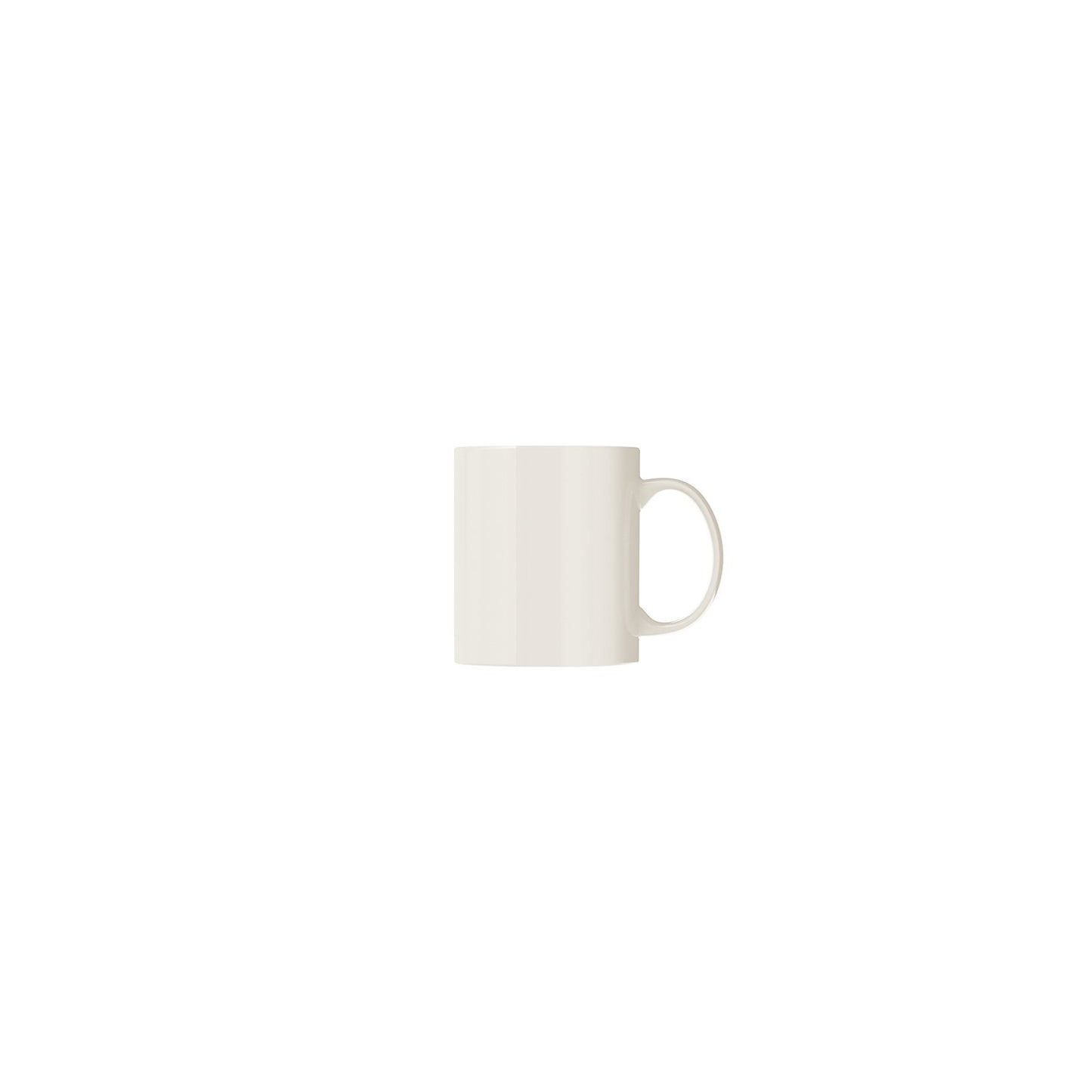 Banquet dia.3.25" h:3.75" 12 oz. Round Warm White Vitrified Mug