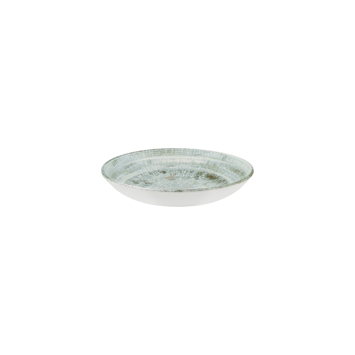Turgla Vitrified Odette dia.9" h:2" 34 oz. Round Decorated Vitrified Bowl - Case Pack: 6