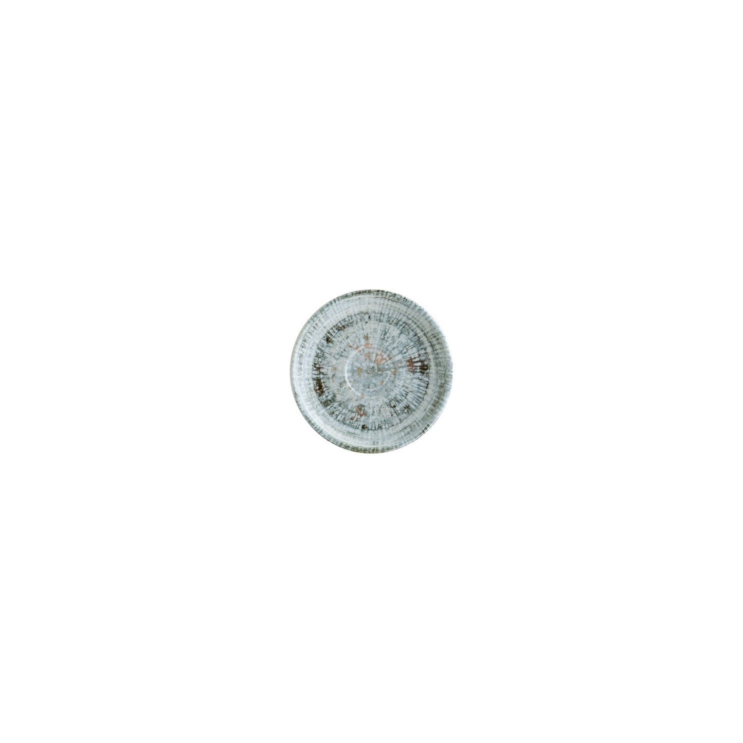 Odette dia.4.75" Round Decorated Vitrified Saucer