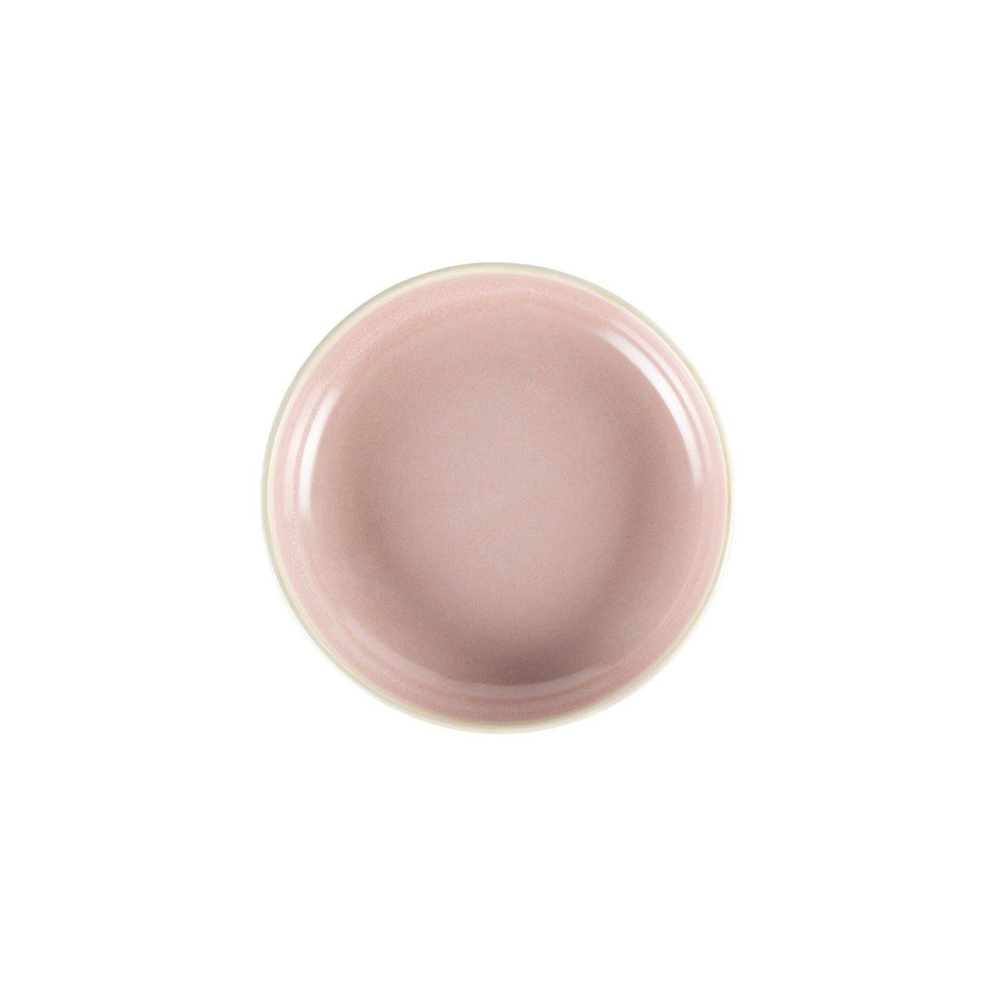 Turgla Vitrified Pink Pott dia.9" h:1.75" 36 oz. Round Pink Vitrified Bowl - Case Pack: 6