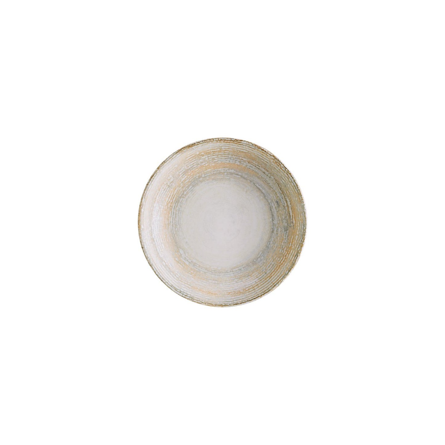 Turgla Vitrified Patera dia.8" h:1.5" 17 oz. Round Decorated Vitrified Bowl - Case Pack: 12
